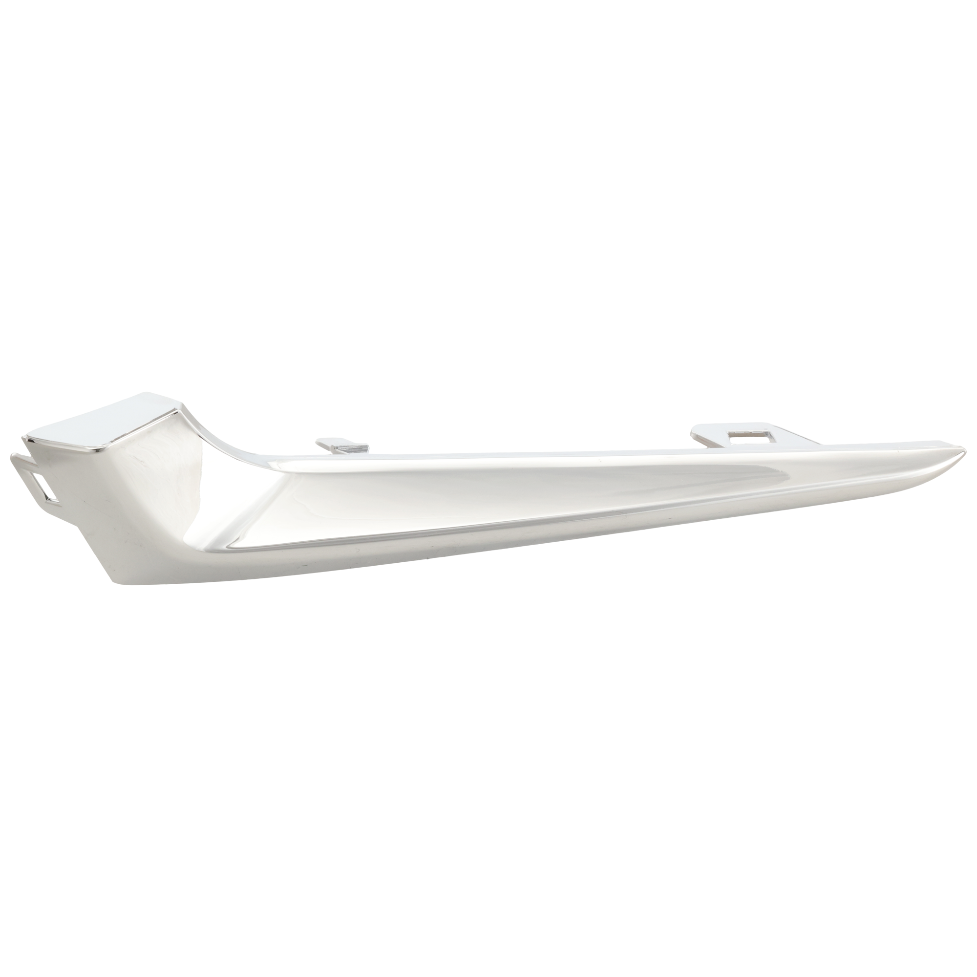 AM MALIBU 16-18 FRONT BUMPER MOLDING RH Chrome Hybrid LT Premier Models SKU REPC016131 Partslink GM1039197 OEM 23478374