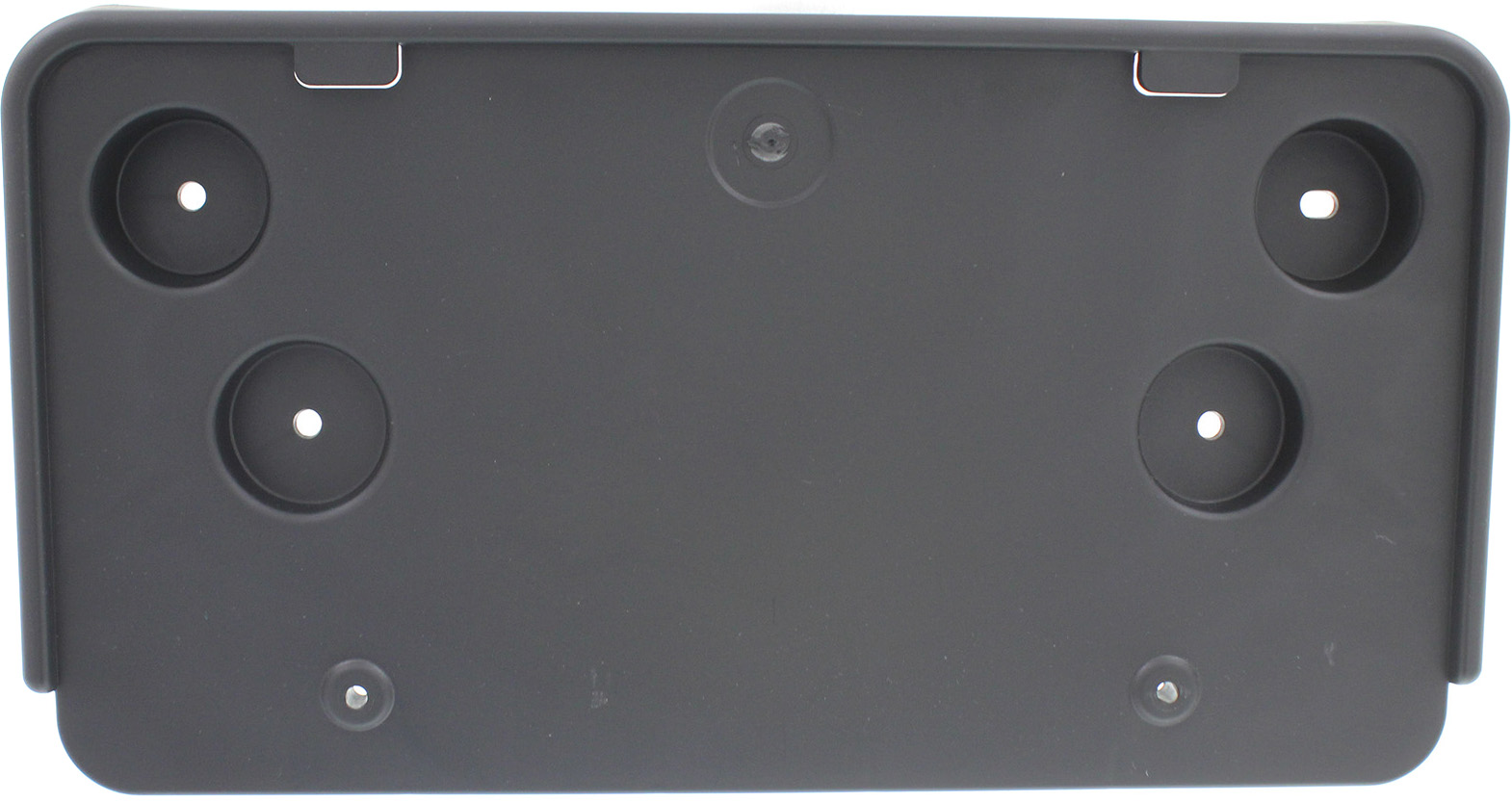 AM VUE 08-10 CAPTIVA SPORT 12-15 FRONT LICENSE PLATE BRACKET Textured Black SKU REPC017323 Partslink GM1068140 OEM 96848586