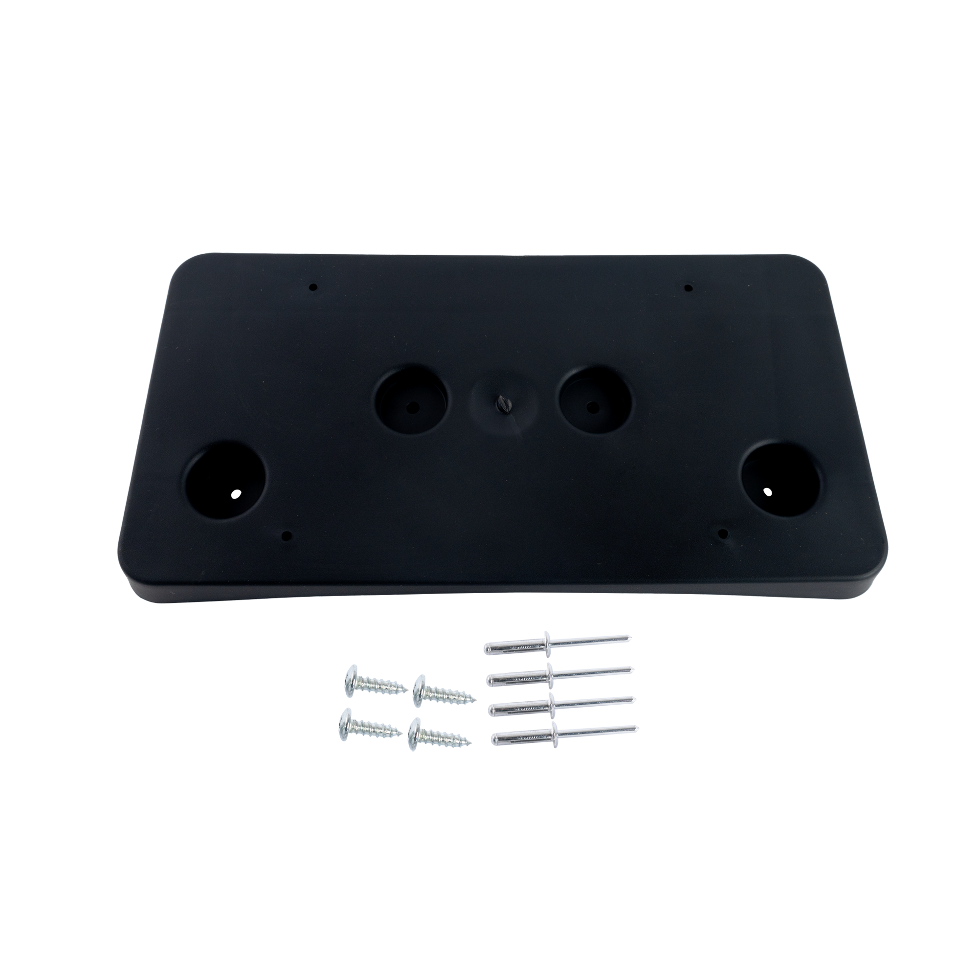 AM SUBURBAN TAHOE 15-20 FRONT LICENSE PLATE BRACKET Plastic w Off Road Pkg SKU REPC017338 Partslink GM1068158 OEM 23236459