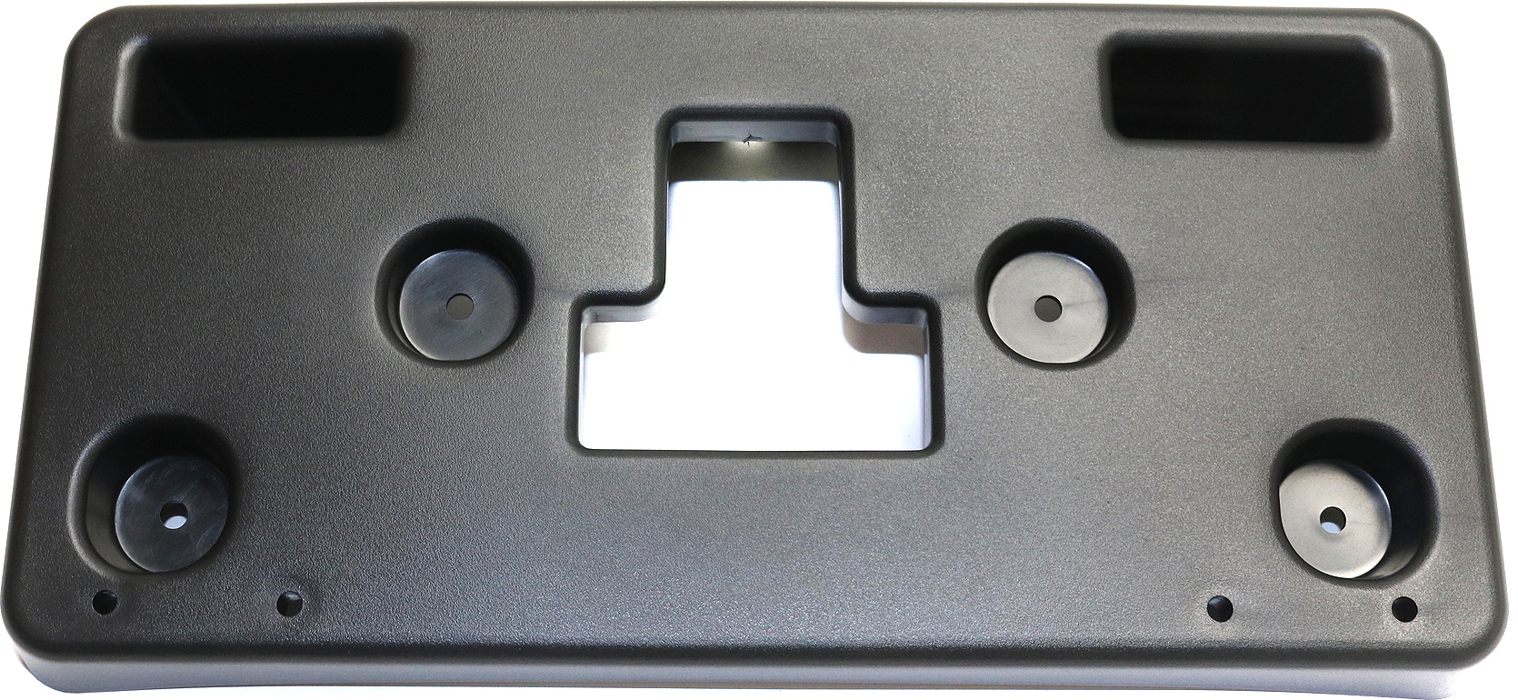 AM TRAX 13-16 FRONT LICENSE PLATE BRACKET Textured 15-16 Mexico Built Vehicle SKU REPC017339 Partslink GM1068168 OEM 95374599