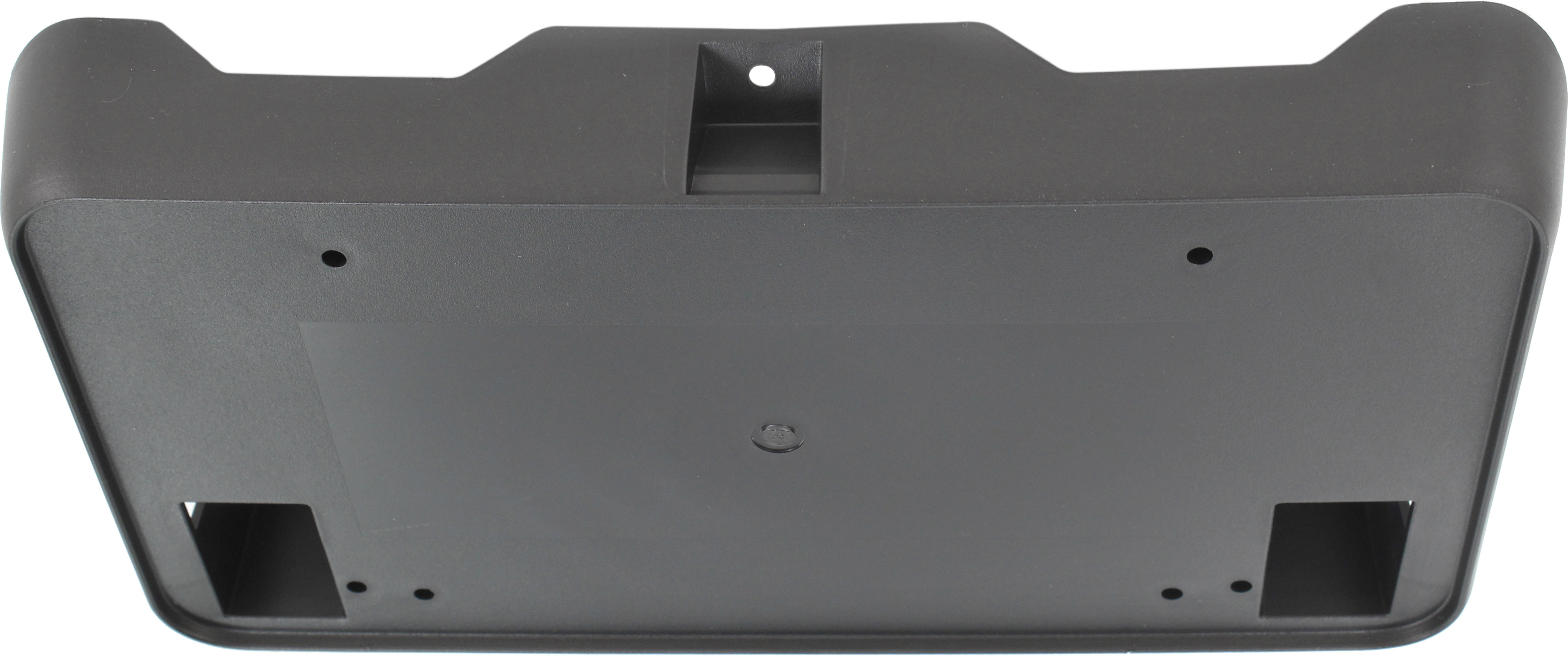 AM SILVERADO 1500-16-18 SILVERADO 1500 LD 19-19 FRONT LICENSE PLATE BRACKET Plastic w or w o Impact Bar Skid Plate SKU REPC017340 Partslink GM1068172 OEM 23354526