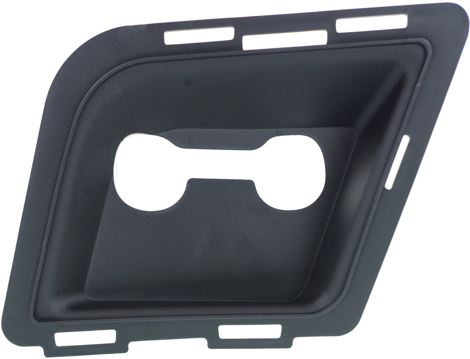 AM AVALANCHE TAHOE SUBURBAN 07-14 FRONT BUMPER TOW HOOK COVER RH w Off Road Pkg SKU REPC018406 Partslink GM1029111 OEM 15946157