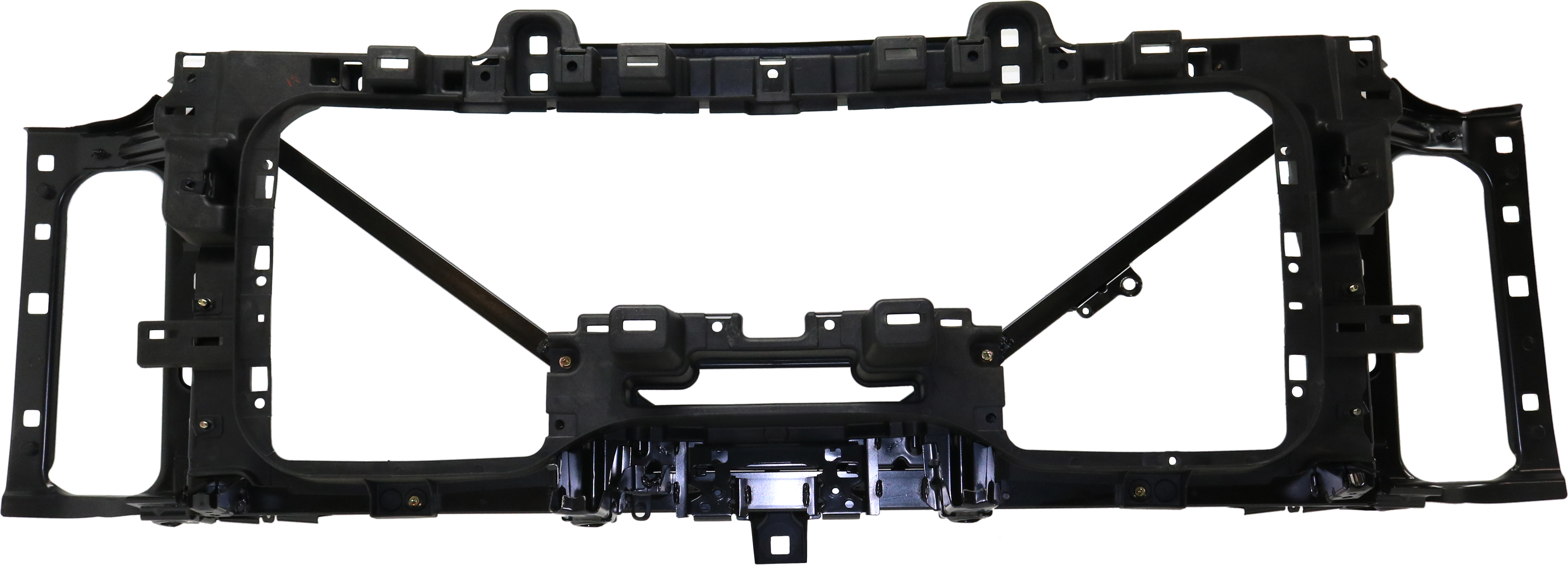 AM SILVERADO 1500-14-15-2500 HD 3500 HD 15-19 HEADER PANEL Assembly 6.0L 6.6L Eng 15-16 CAPA SKU REPC040908Q Partslink GM1220174C OEM 85632904