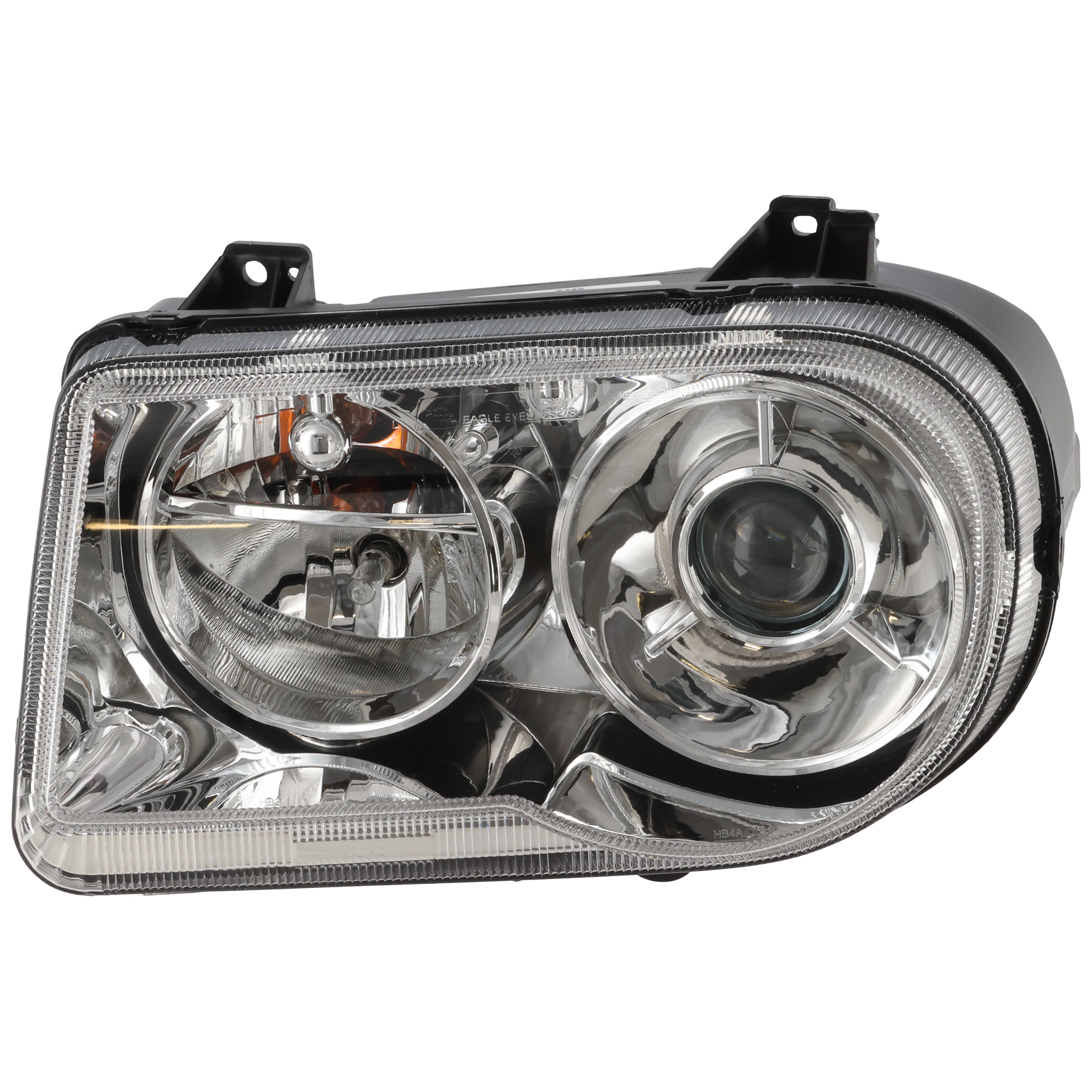 AM CHRYSLER 300-05-10 HEAD LAMP LH Lens and Housing HID Xenon w o HID Kit C Models SKU REPC100112 Partslink CH2502171 OEM 57010759AA