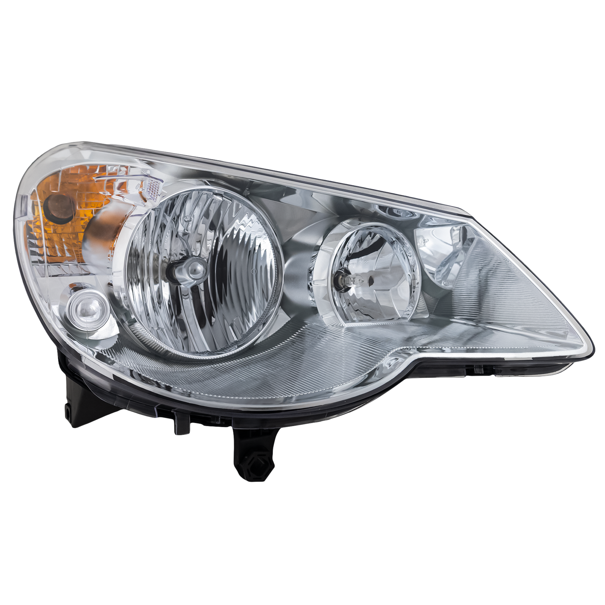 AM SEBRING 07-10 HEAD LAMP RH Assembly Halogen Type 1 Convertible Sedan SKU REPC100127 Partslink CH2503178 CH2503223 OEM 5303746AG PFM 5303746AF