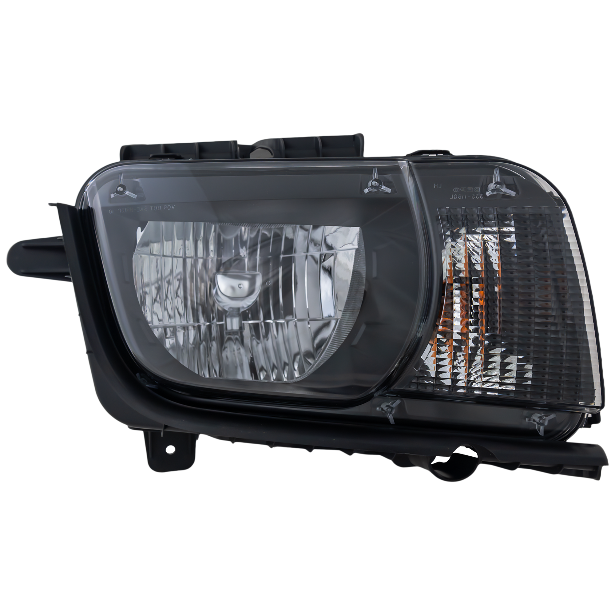 AM CAMARO 10-13 HEAD LAMP RH Assembly Halogen CAPA SKU REPC100129Q Partslink GM2503346C OEM 22959918