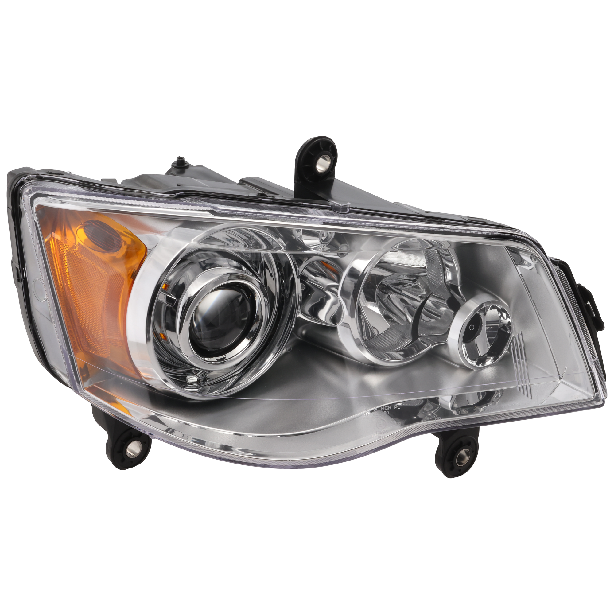 AM TOWN AND COUNTRY 08-16 HEAD LAMP RH Lens and Housing HID Xenon w o HID Kit Code LMP SKU REPC100133 Partslink CH2519126 OEM 5113334AF