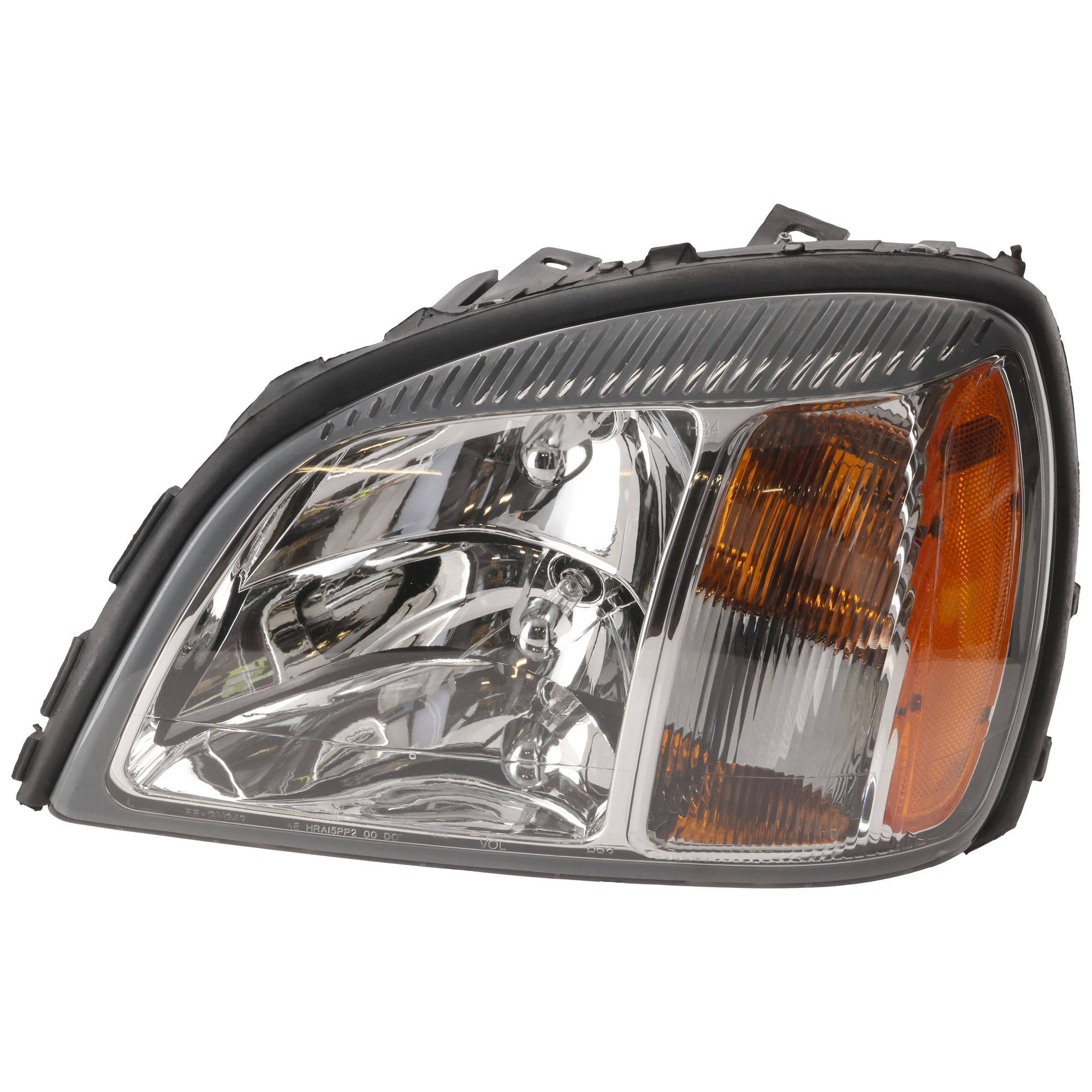 AM DEVILLE 00-03 HEAD LAMP LH Assembly Halogen SKU REPC100144 Partslink GM2502271 GM2502208 OEM 19245431-19245429
