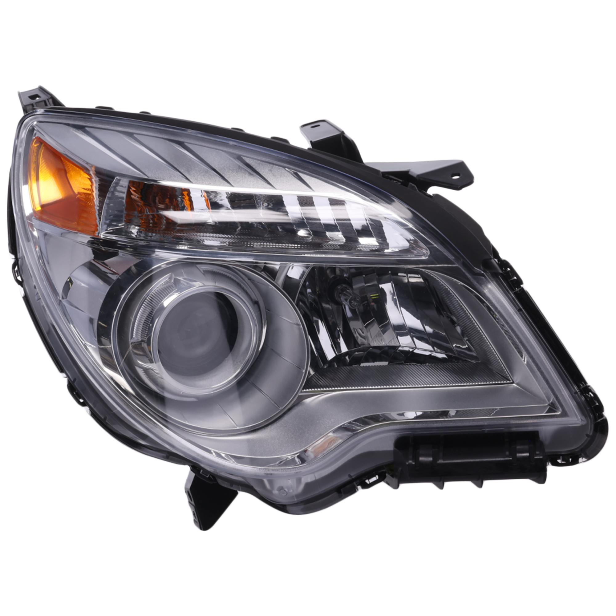 AM EQUINOX 10-15 PROJECTOR HEAD LAMP RH Assembly Halogen LTZ Model SKU REPC100155 Partslink GM2503352 OEM 23308256