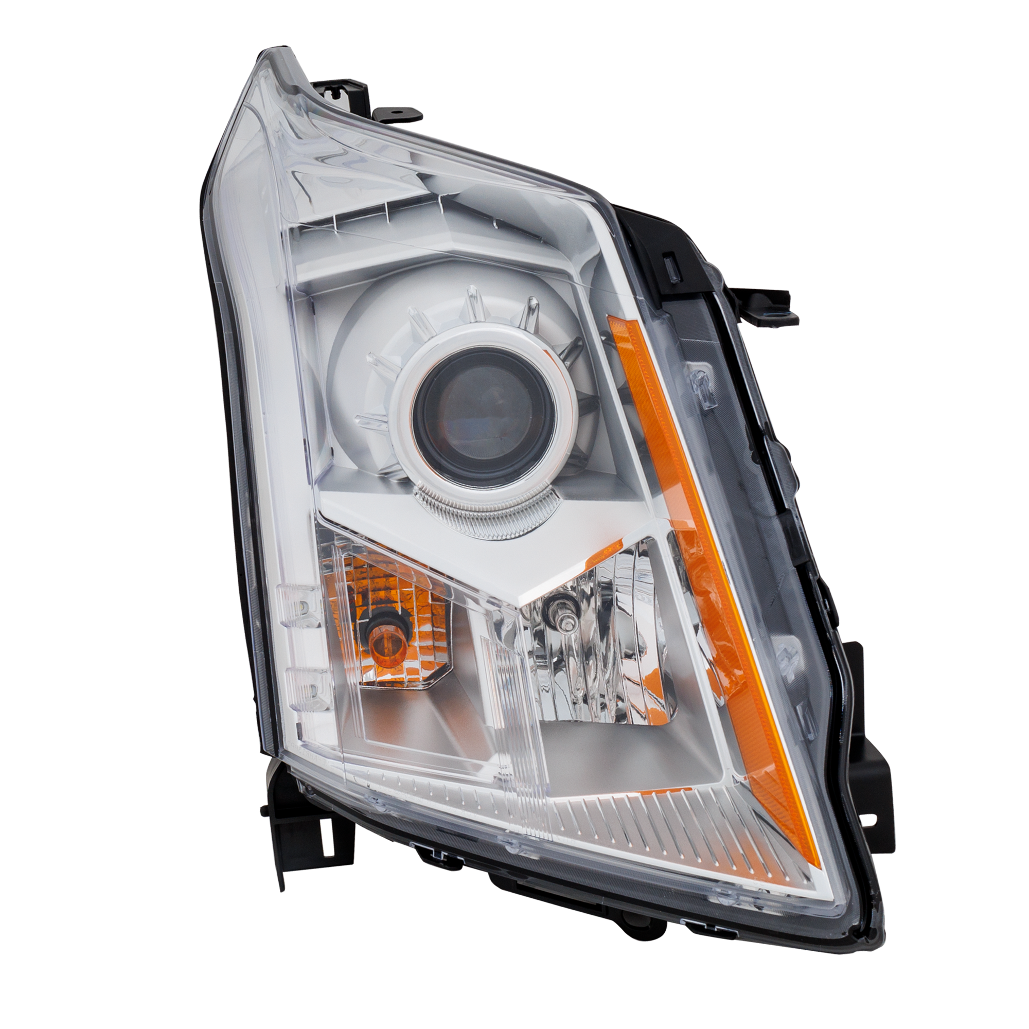 AM SRX 10-13 HEAD LAMP RH Assembly Halogen Base Luxury Models SKU REPC100171 Partslink GM2503345 OEM 22853873