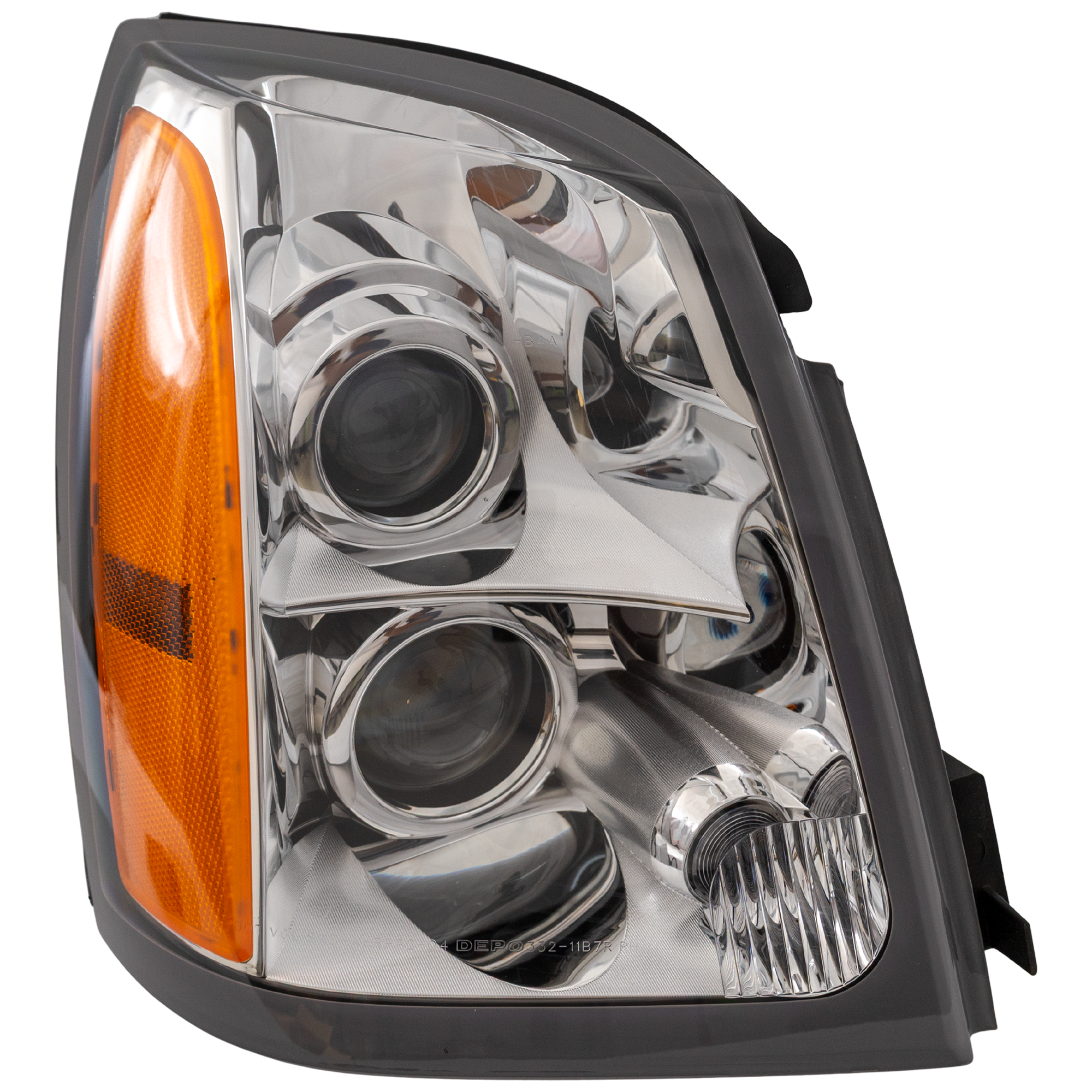 AM SRX 04-09 HEAD LAMP RH Assembly Halogen CAPA SKU REPC100173Q Partslink GM2503287C OEM 15926966