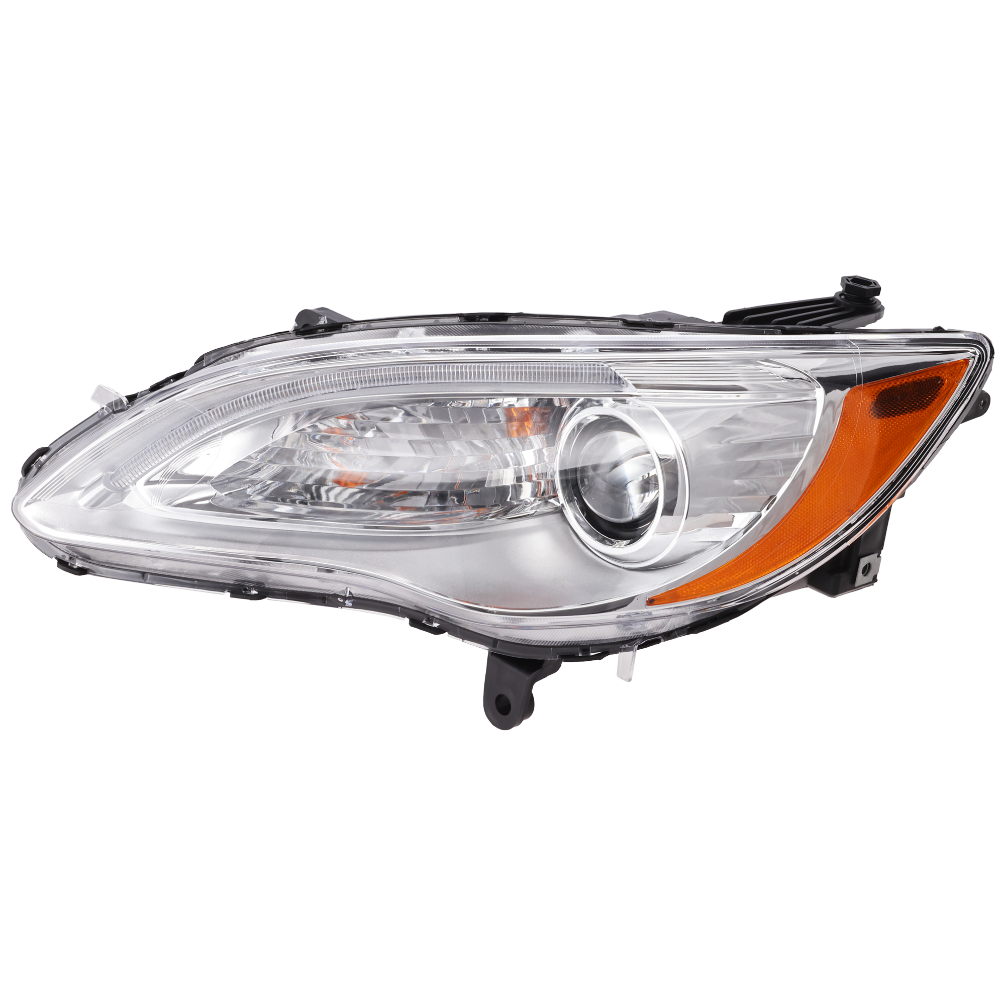 AM CHRYSLER 200-11-14 HEAD LAMP LH Assembly Halogen Excludes S Model Convertible Sedan SKU REPC100316 OEM 5182591AE PFM 5182591AC PFM
