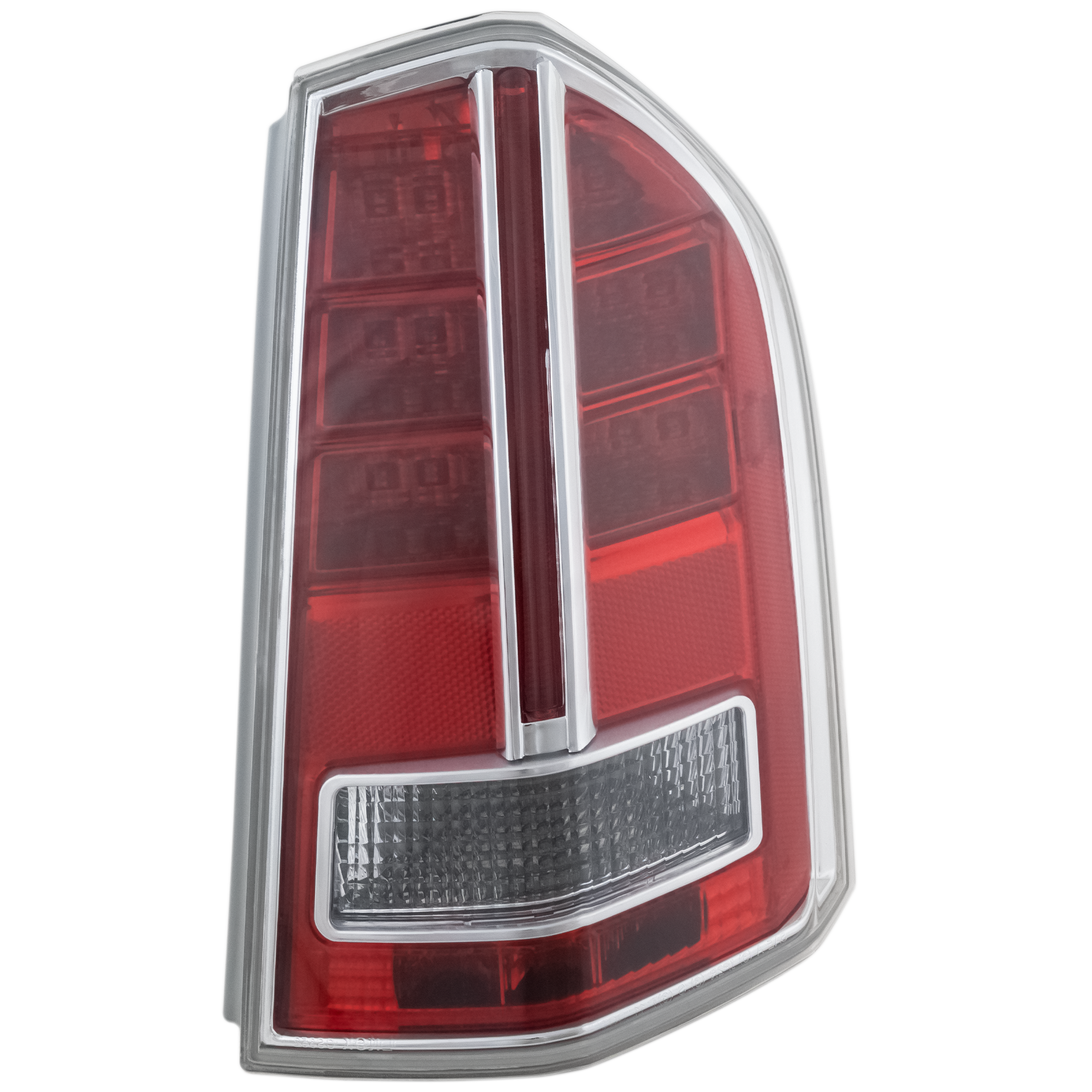 AM CHRYSLER 300-11-12 TAIL LAMP RH Assembly w Chrome Accent To 3-19-12 CAPA SKU REPC100319Q Partslink CH2801200C OEM 68042172AE
