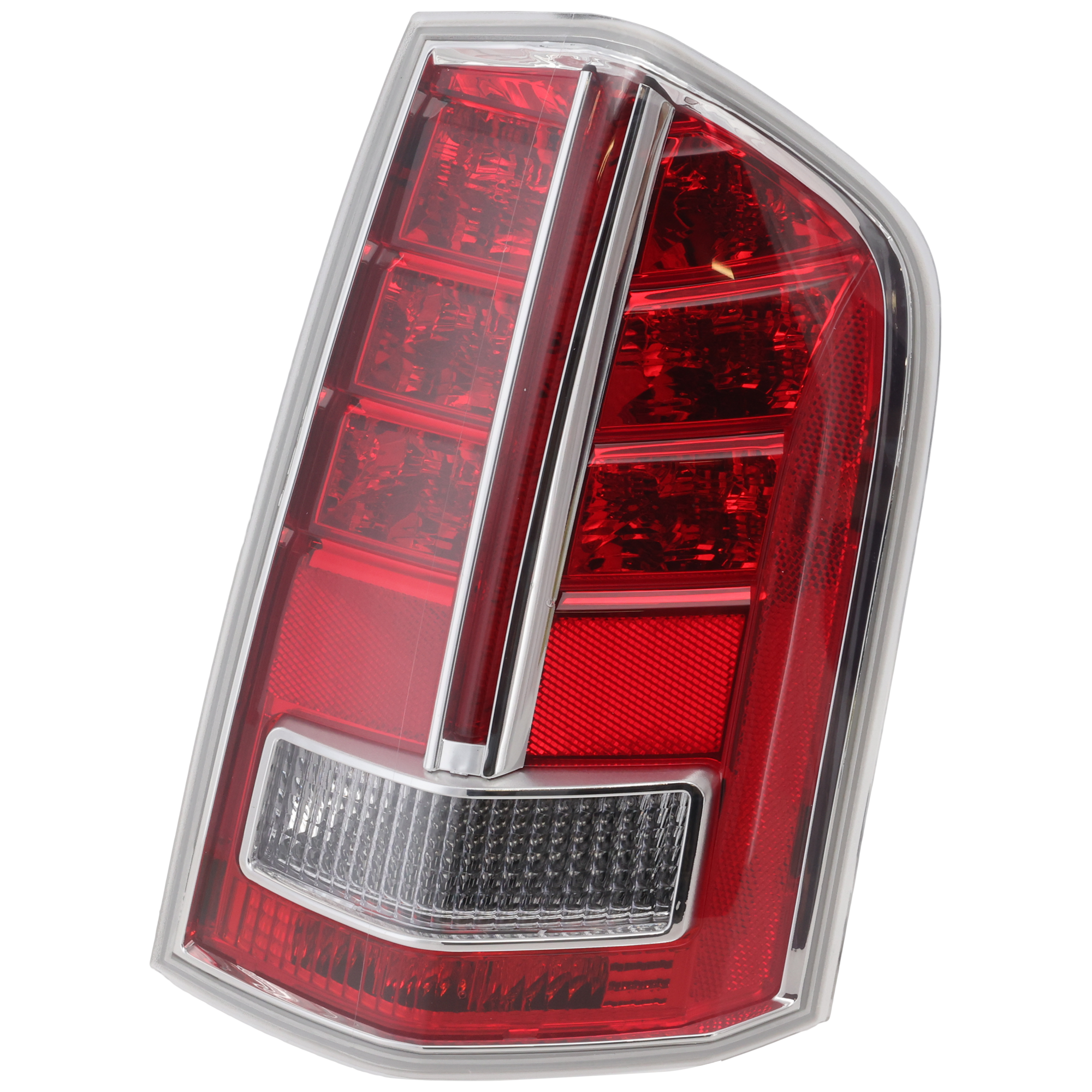 AM CHRYSLER 300-11-12 TAIL LAMP RH Assembly w Chrome Accent To 3-19-12 SKU REPC100319 Partslink CH2801200 OEM 68042172AE