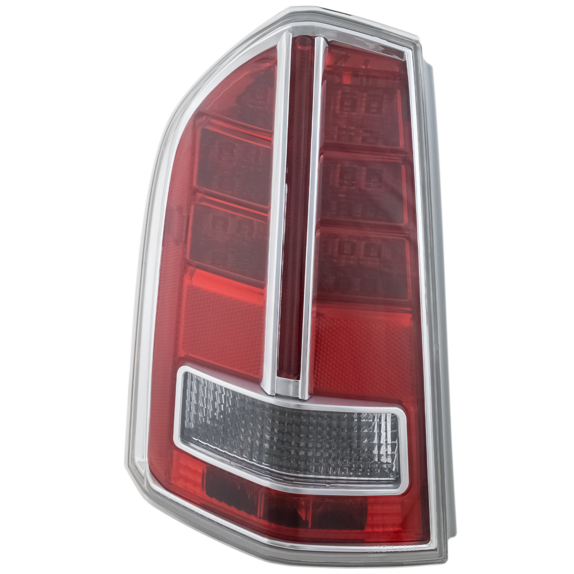 AM CHRYSLER 300-11-12 TAIL LAMP LH Assembly w Chrome Accent To 3-19-12 SKU REPC100320 Partslink CH2800200 OEM 68042173AE