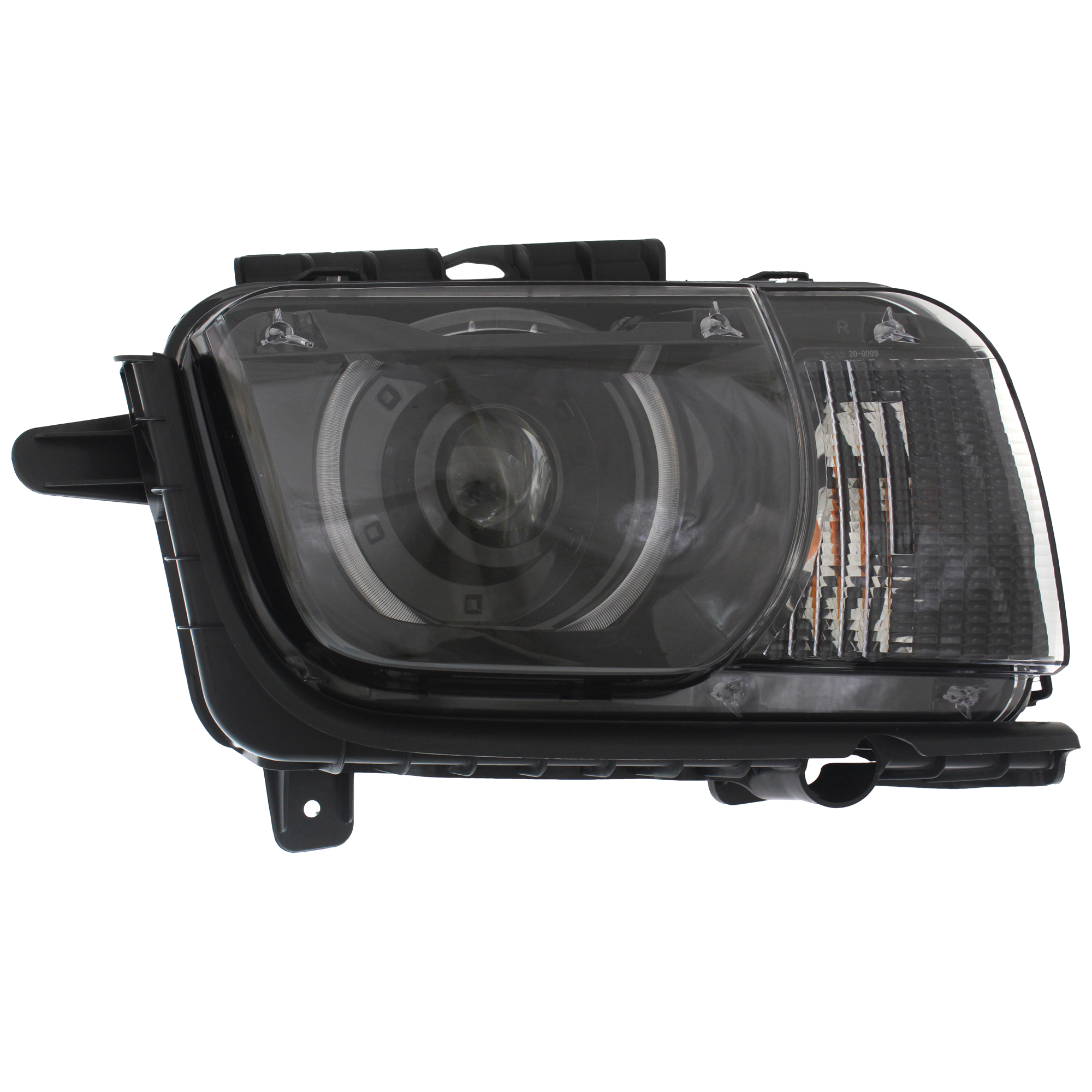 AM CAMARO 10-15 HEAD LAMP RH Assembly HID Xenon w HID Kit w o Leveling System Type 1-10-13 ZL1 Model 14-15 Convertible Coupe SKU REPC100327 Partslink GM2503340 OEM 22959920