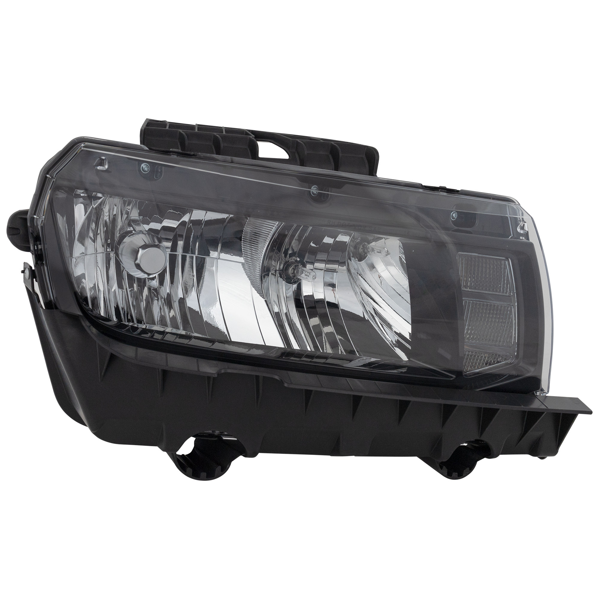 AM CAMARO 14-15 HEAD LAMP RH Assembly Halogen Convertible Coupe CAPA SKU REPC100341Q Partslink GM2503391C OEM 23187850