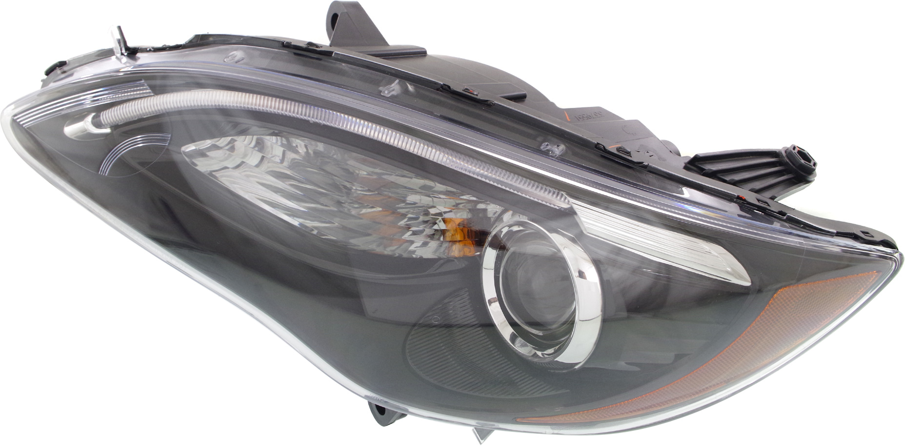 AM CHRYSLER 200-11-14 HEAD LAMP LH Assembly Halogen Black Interior w Black Insert S Model Convertible Sedan SKU REPC100348 OEM 68088067AG PFM