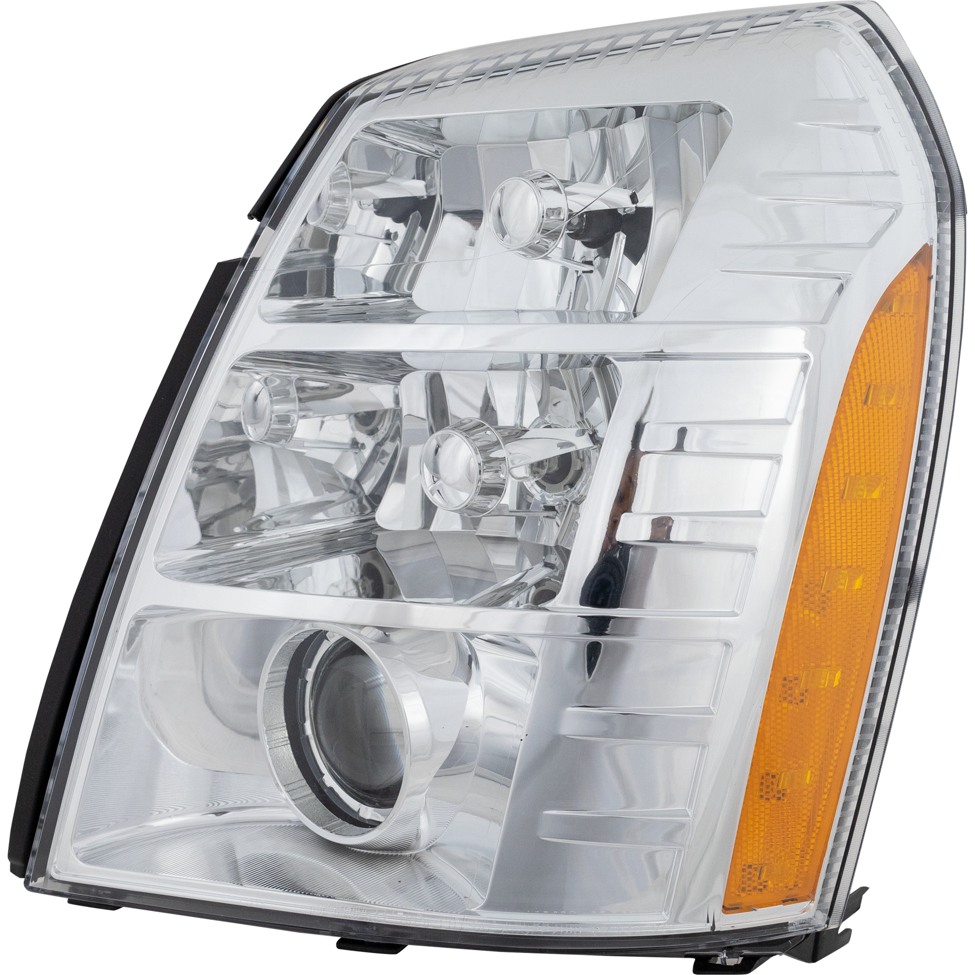 AM ESCALADE 07-09 HEAD LAMP LH Assembly HID Xenon w HID Kit 1st Design SKU REPC100350 Partslink GM2502291 OEM 25897648