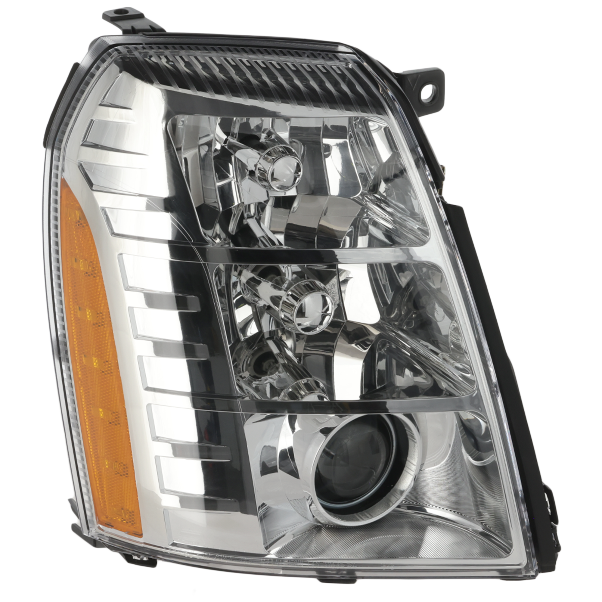 AM ESCALADE 07-14 HEAD LAMP RH Assembly HID Xenon w HID Kit Type 2 CAPA SKU REPC100357Q Partslink GM2503348C OEM 20806109