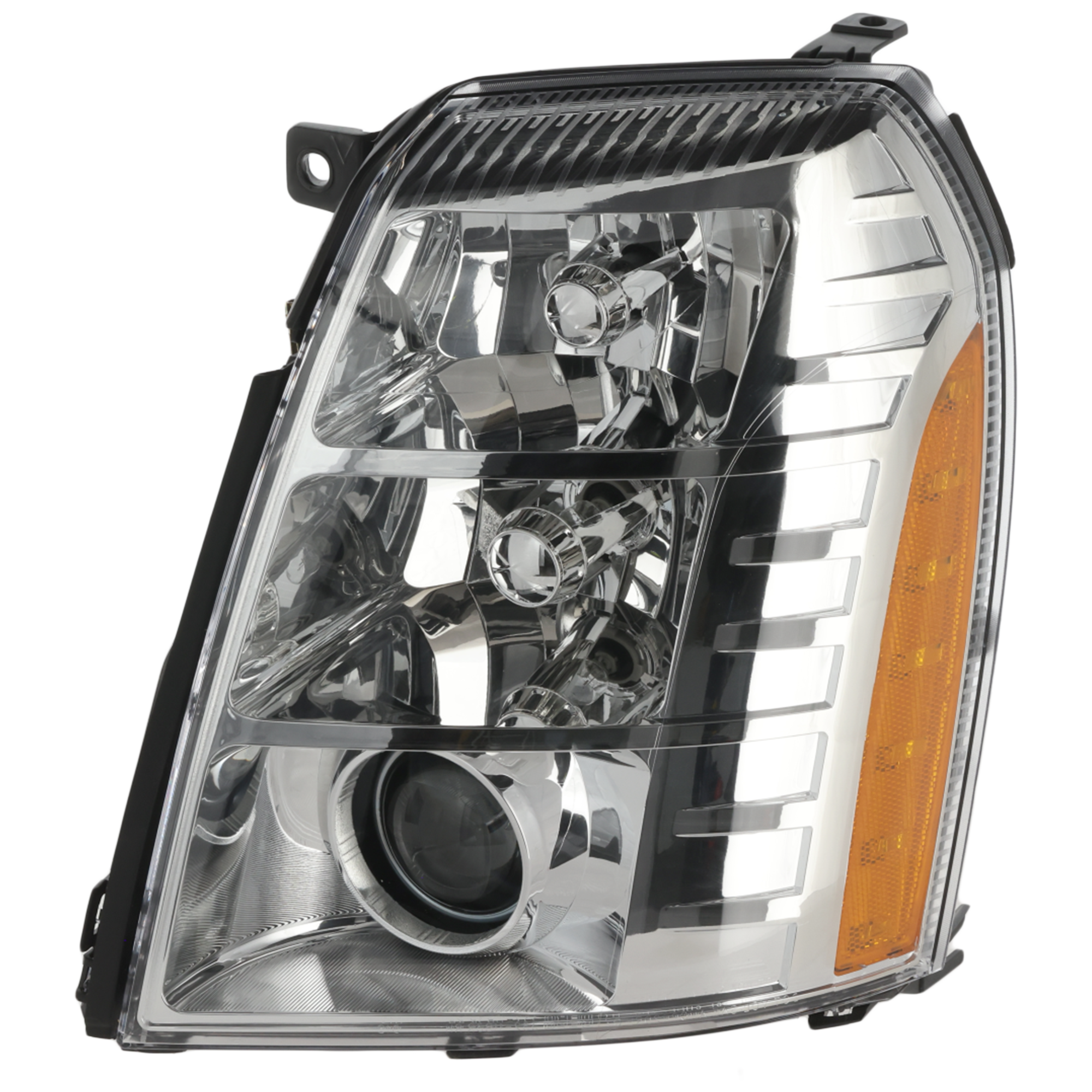 AM ESCALADE 07-14 HEAD LAMP LH Assembly HID Xenon w HID Kit Type 2 SKU REPC100358 Partslink GM2502348 OEM 20806108