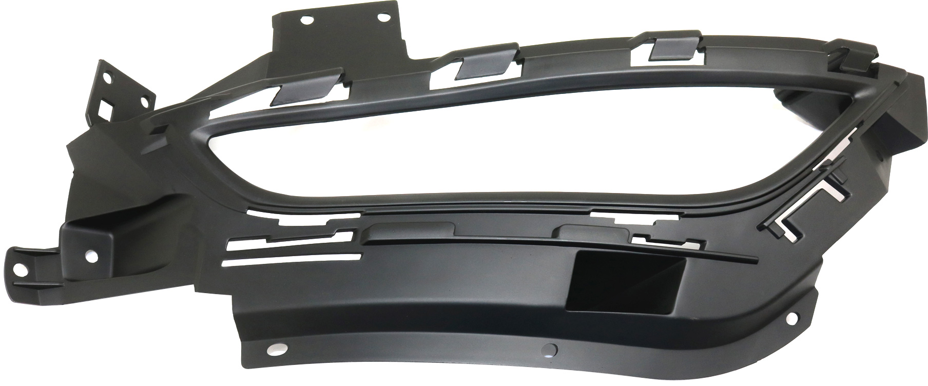 AM CHRYSLER 200-15-17 FRONT FOG LAMP MOLDING RH Textured Black w o Adaptive Cruise Control LED Headlights SKU REPC108033 Partslink CH1039159 OEM 68228878AC