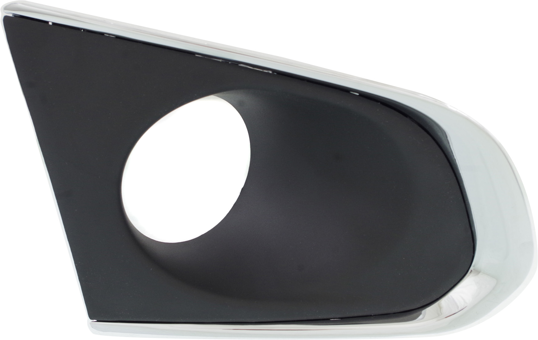 AM TRAX 13-16 FRONT FOG LAMP MOLDING RH Primed w Chrome Trim SKU REPC108037 Partslink GM1039181 OEM 95095473