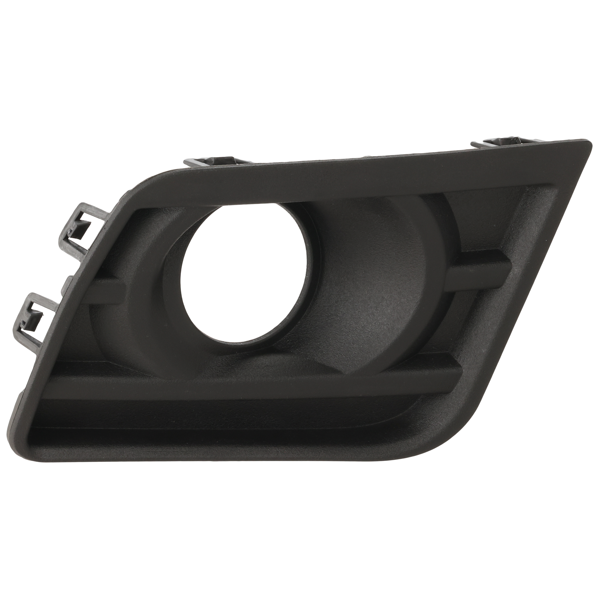 AM CAMARO 14-15 FRONT FOG LAMP MOLDING RH Textured Black w Tow Hooks LT SS Models SKU REPC108039 Partslink GM1039174 OEM 22829543