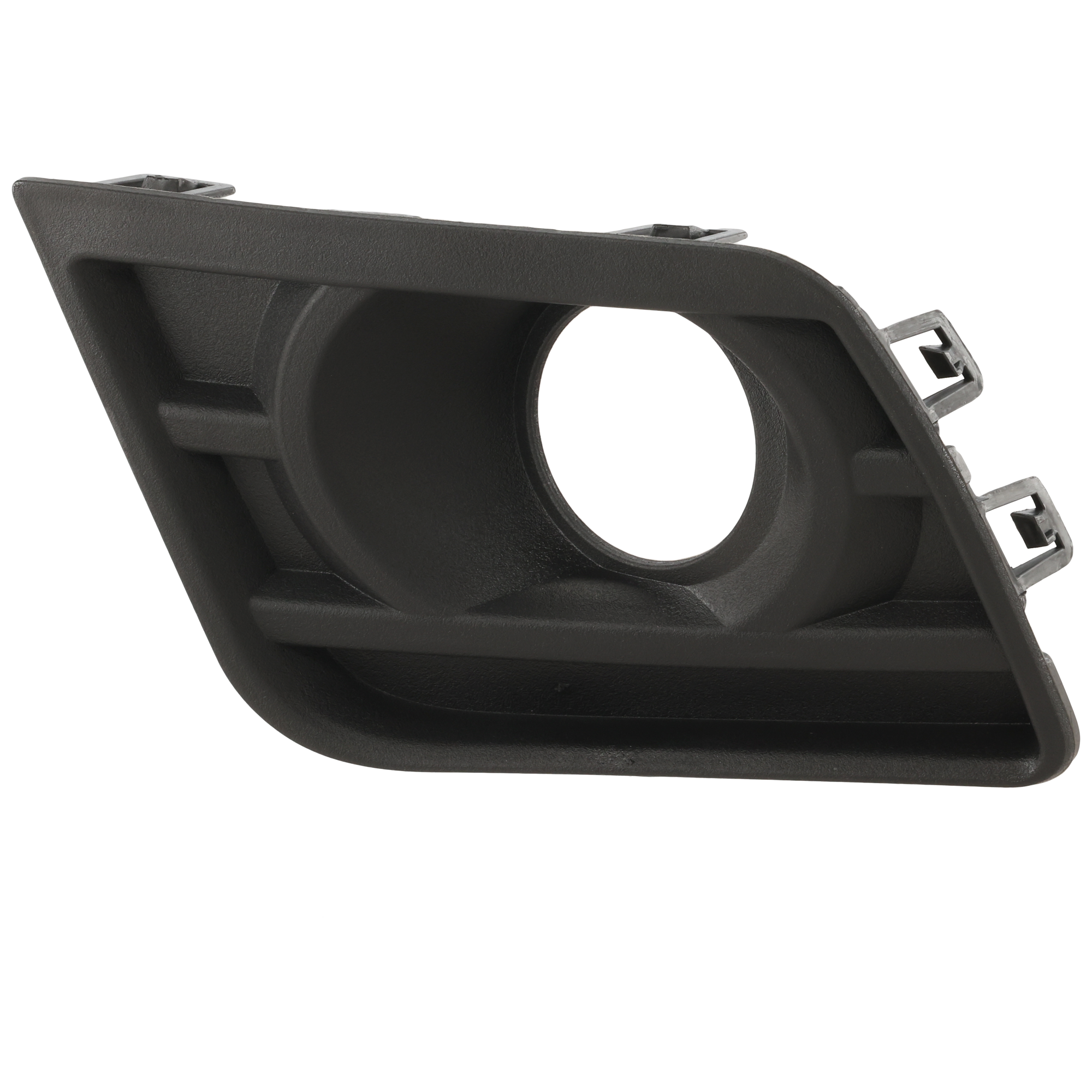 AM CAMARO 14-15 FRONT FOG LAMP MOLDING LH Textured Black w Tow Hooks LT SS Models SKU REPC108040 Partslink GM1038174 OEM 22829542