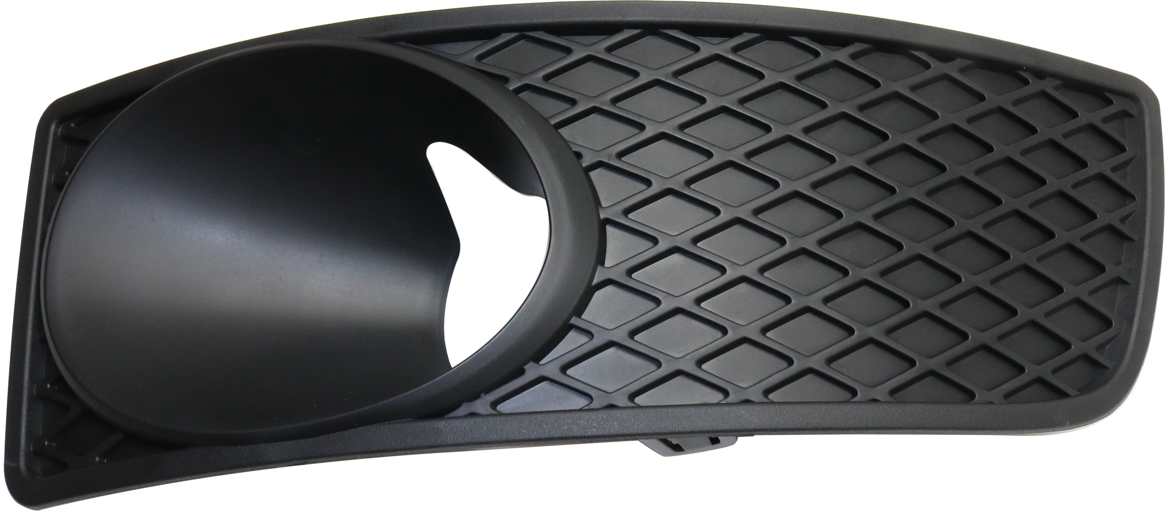 AM HHR 08-10 FRONT FOG LAMP MOLDING LH Textured Black 2.0L Eng. SKU REPC108206 Partslink GM1038132 OEM 25809885
