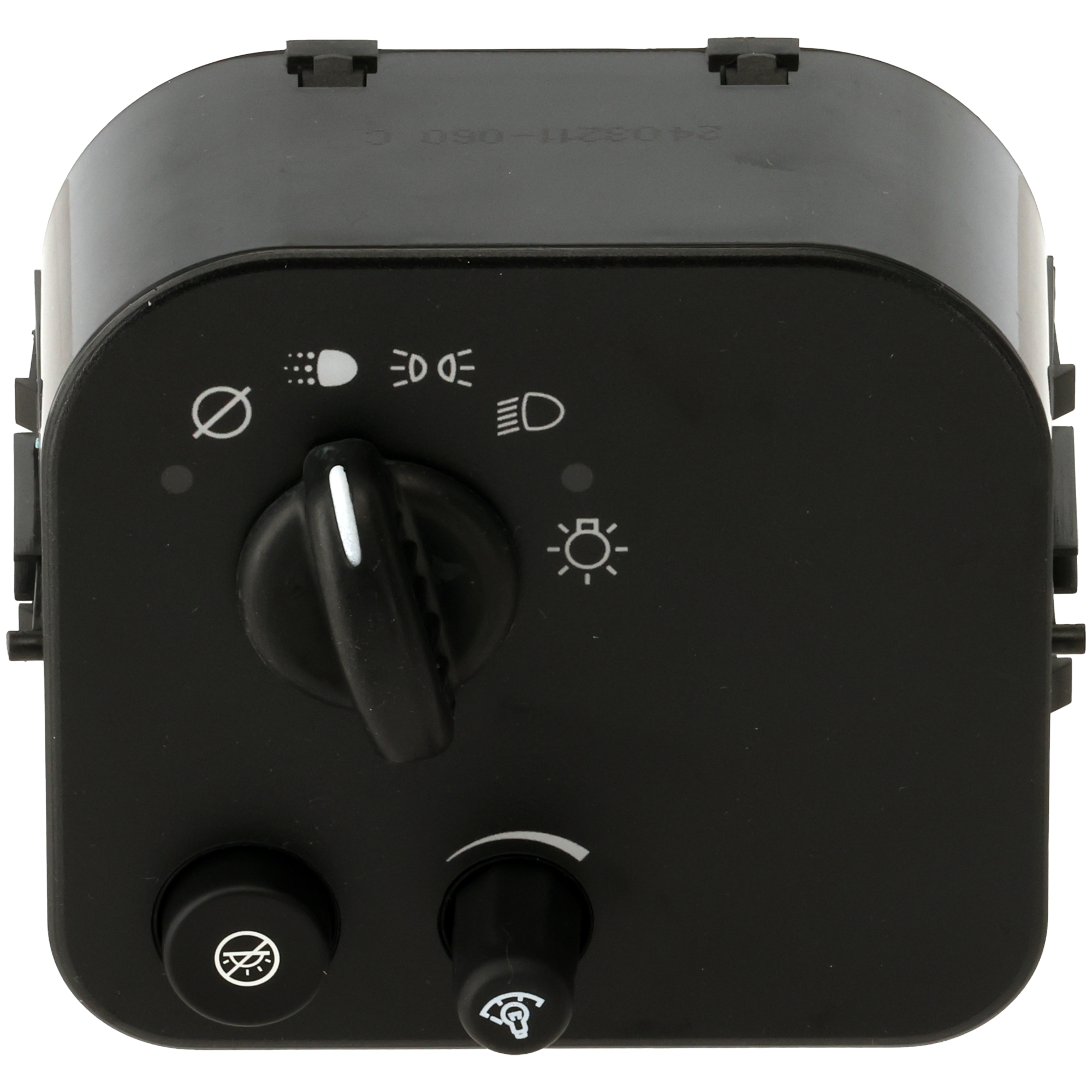 AM TRAILBLAZER ENVOY 03-09 HEAD LAMP SWITCH w o Fog Lights Holes w DRL OFF Mode SKU REPC108916 OEM 10372953-15067050-25932636