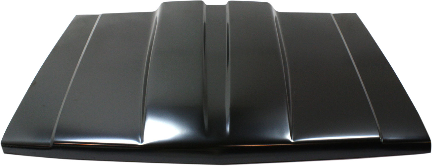 AM C K FULL SIZE P U 81-87 SUBURBAN 88-91 STEEL COWL HOOD Reverse cowl Primed Finish SKU REPC130123
