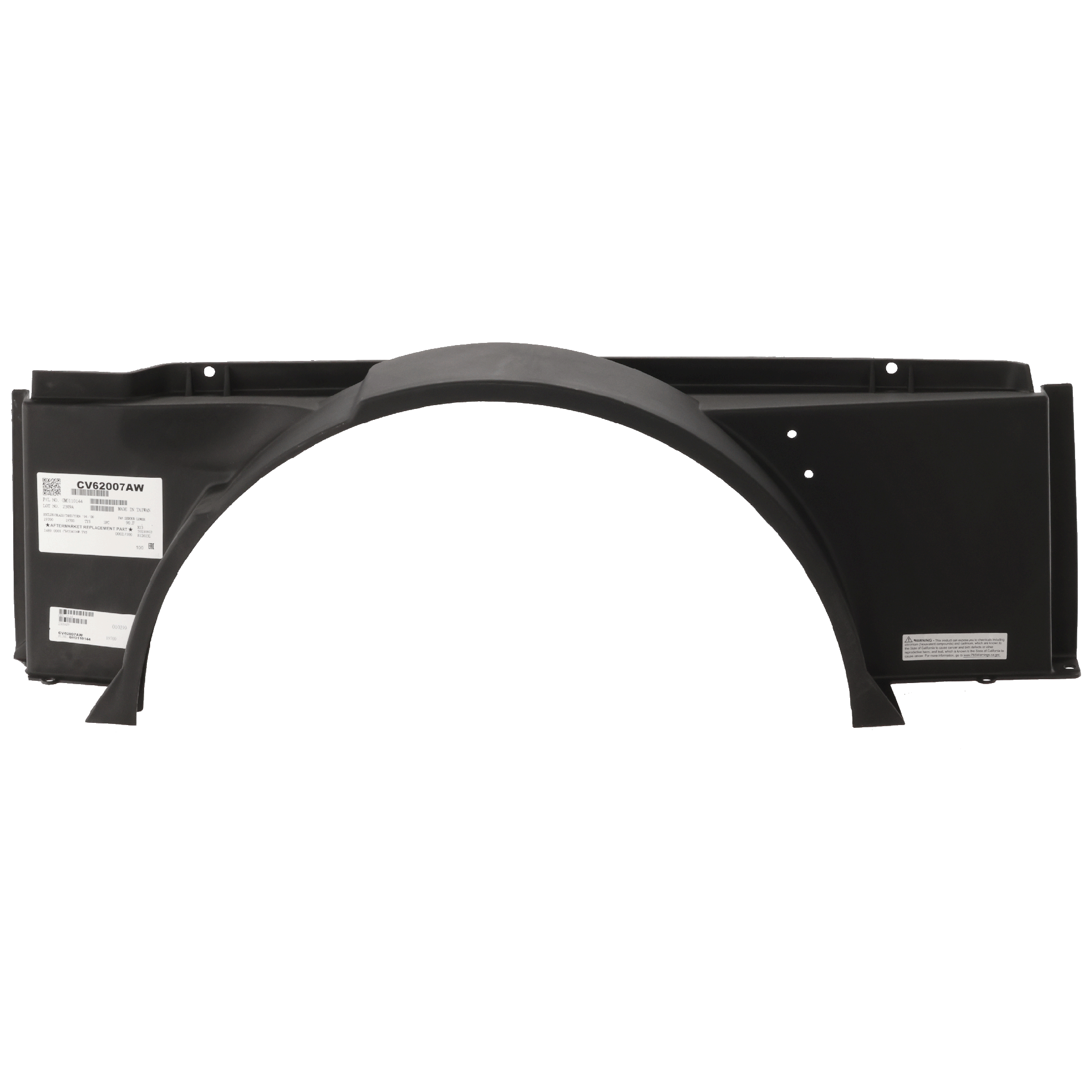 AM TAHOE 95-99 ESCALADE 99-00 RADIATOR FAN SHROUD Lower 5.7L SKU REPC160305 Partslink GM3110144 OEM 15954691