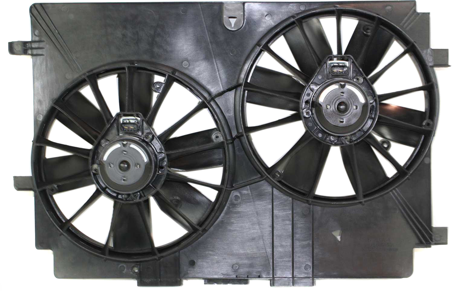 AM CAMARO 98-02 CORVETTE 97-04 RADIATOR FAN SHROUD ASSEMBLY Dual Fan 5.7L Eng. SKU REPC160903 Partslink GM3115141 OEM 22104439-12365307-22098787