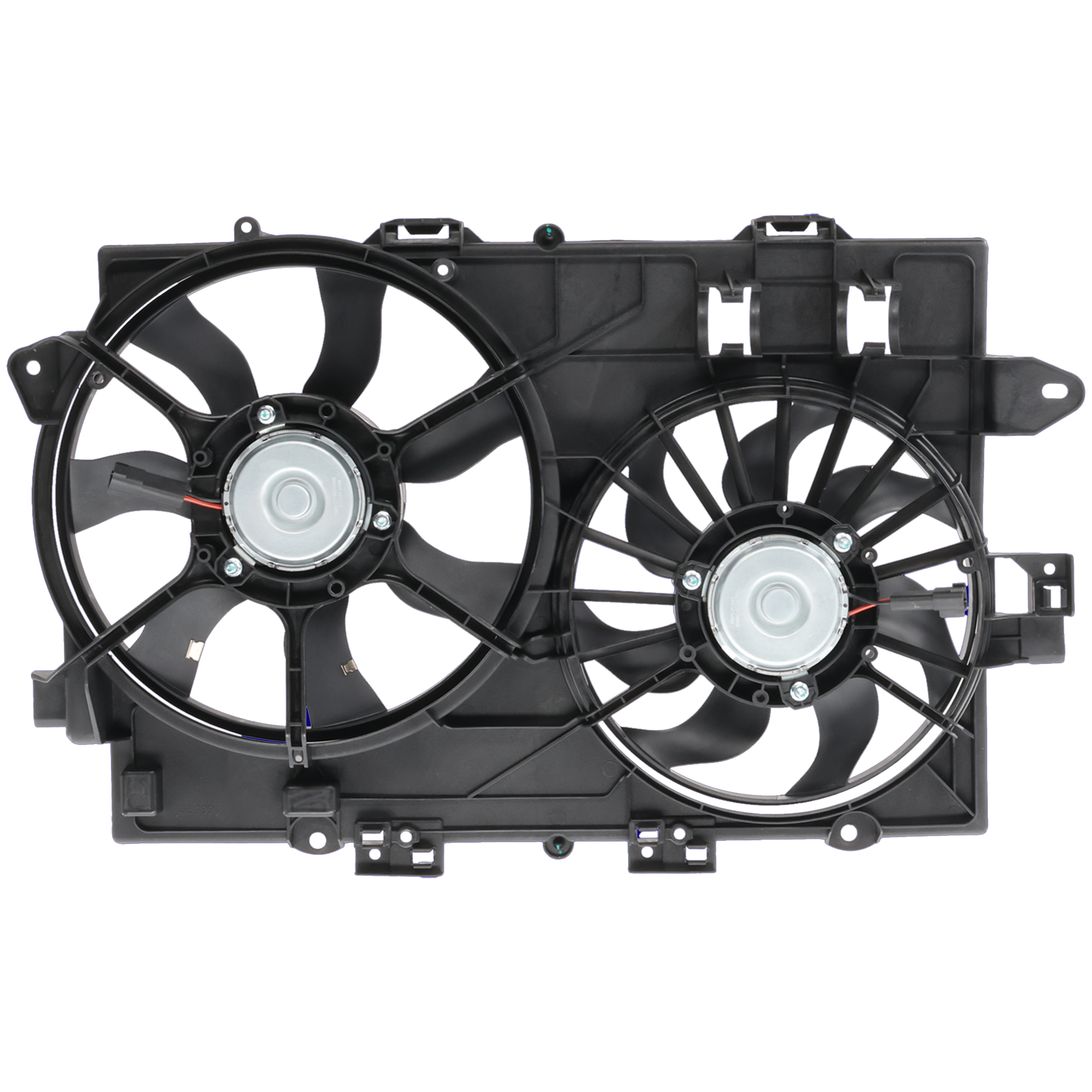 AM EQUINOX TORRENT 06-08 RADIATOR FAN ASSEMBLY 3.4L Eng. 1st Design Up to 11-11-2007 SKU REPC160917 Partslink GM3115204 GM3110160 OEM 19130470 PFM 19130470-19130471