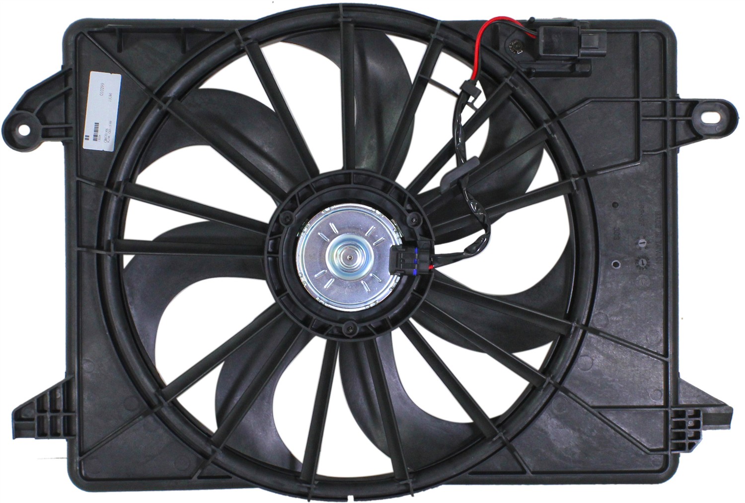AM CHALLENGER CHARGER CHRYSLER 300-09-23 RADIATOR FAN ASSEMBLY Single Fan Includes resistor 23-23-3.6L Single Fan 5.7L Eng. SKU REPC160925 Partslink CH3115169 OEM 68050129AA