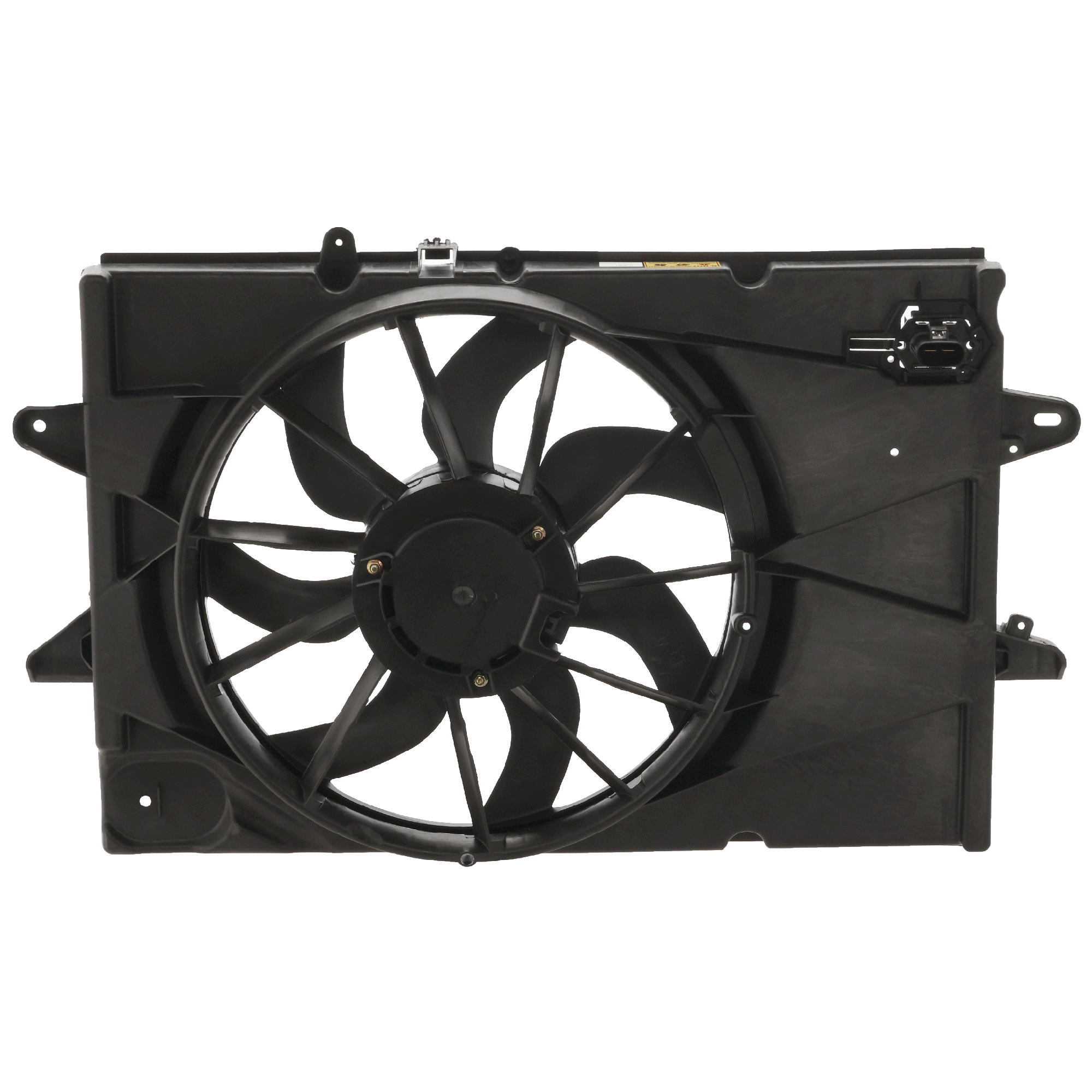 AM EQUINOX TERRAIN 10-17 RADIATOR FAN SHROUD ASSEMBLY 2.4L Eng SKU REPC160926 Partslink GM3115239 OEM 25952813 PFM
