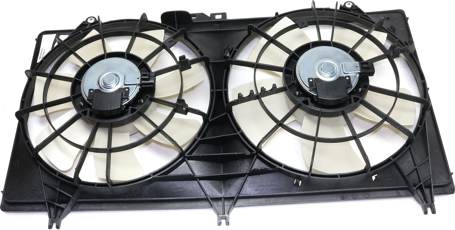 AM CAMARO 12-15 RADIATOR FAN ASSEMBLY Dual Fan 6.2L Eng. SKU REPC160937 Partslink GM3115245 OEM 22762592 PFM