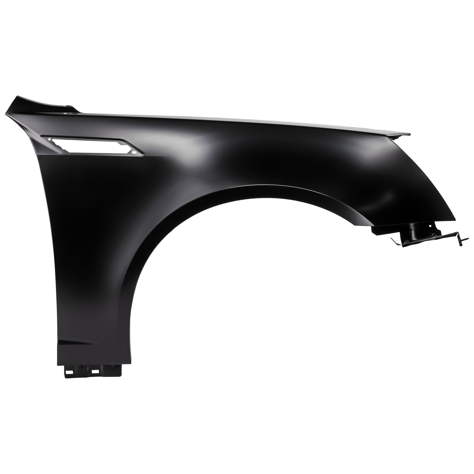AM CTS 08-15 FRONT FENDER RH Primed Coupe Wagon 14-14 Sedan V Model w Fender Vent Hole SKU REPC220101 Partslink GM1241353 OEM 20851341