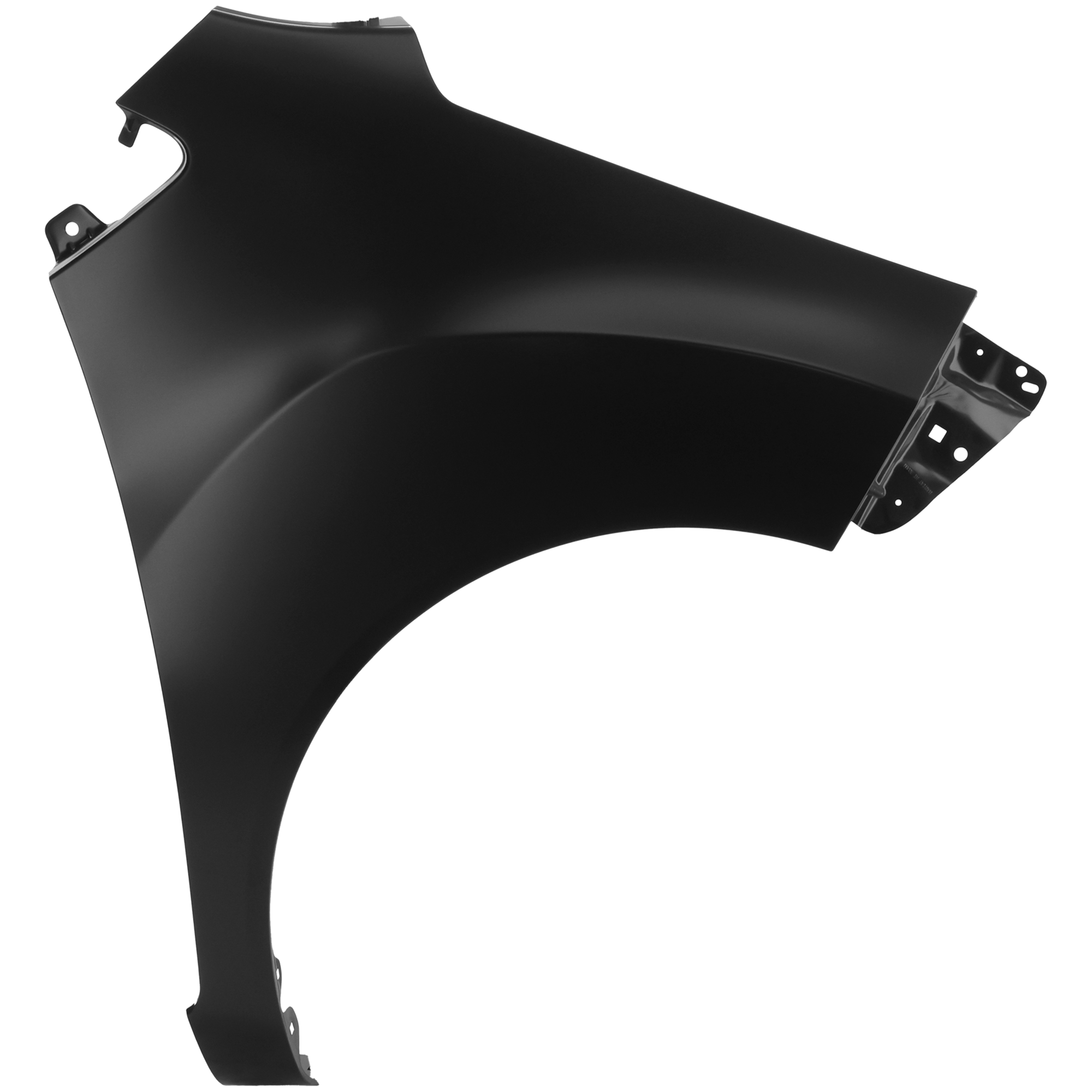 AM SPARK 13-15 FRONT FENDER RH Primed w o Side Light Hole and Rocker Molding Hole SKU REPC220171 Partslink GM1241377 OEM 95364003