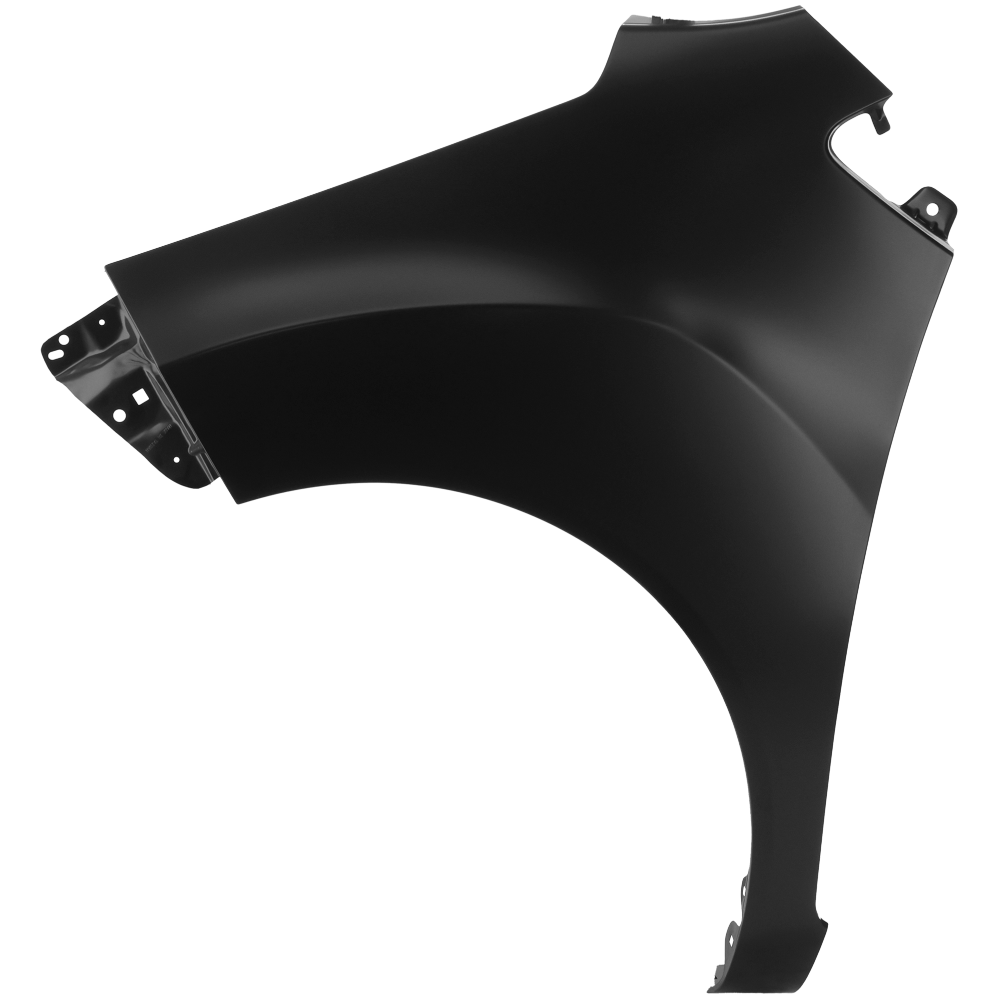 AM SPARK 13-15 FRONT FENDER LH Primed w o Side Light Hole and Rocker Molding Hole SKU REPC220172 Partslink GM1240377 OEM 95364002