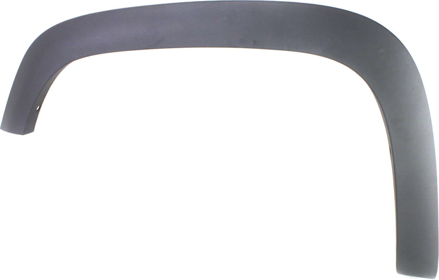 AM COLORADO 04-05 CANYON 04-10 FRONT WHEEL OPENING MOLDING LH Prefinished Textured Dark Gray w RPO SKU REPC221304 Partslink GM1268110 OEM 15086455