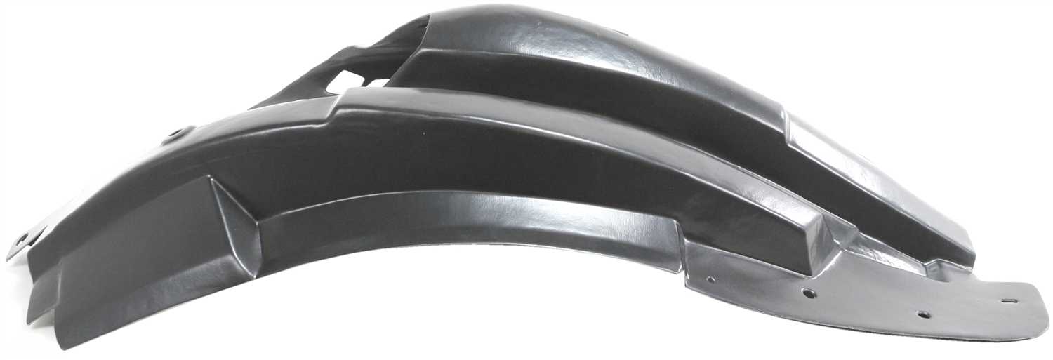AM TRAVERSE 09-17 FRONT FENDER LINER LH Rear Section SKU REPC222114 Partslink GM1248209 OEM 22850701