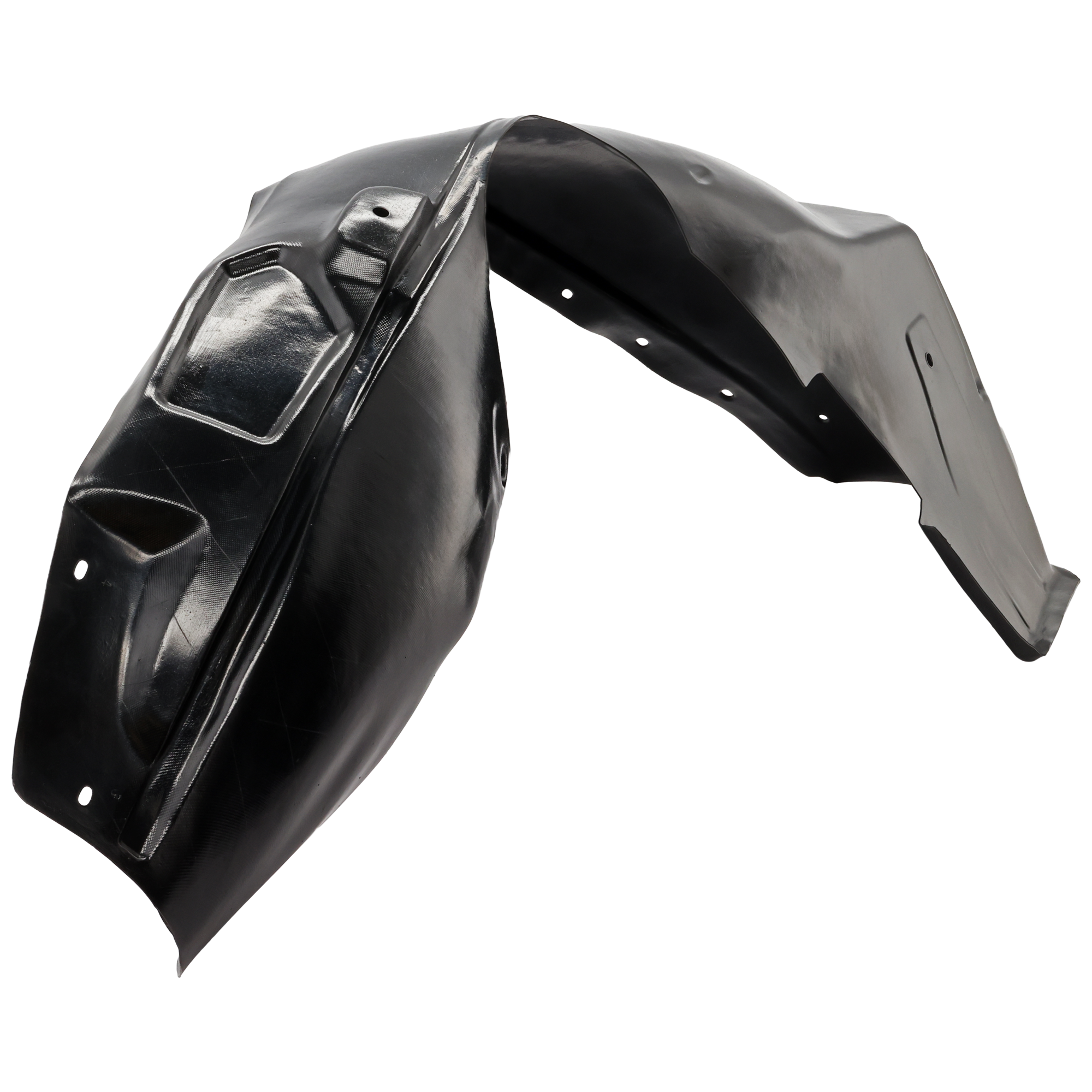AM SRX 10-16 FRONT FENDER LINER LH Plastic Vacuum Form SKU REPC222144 OEM 22868772 PFM
