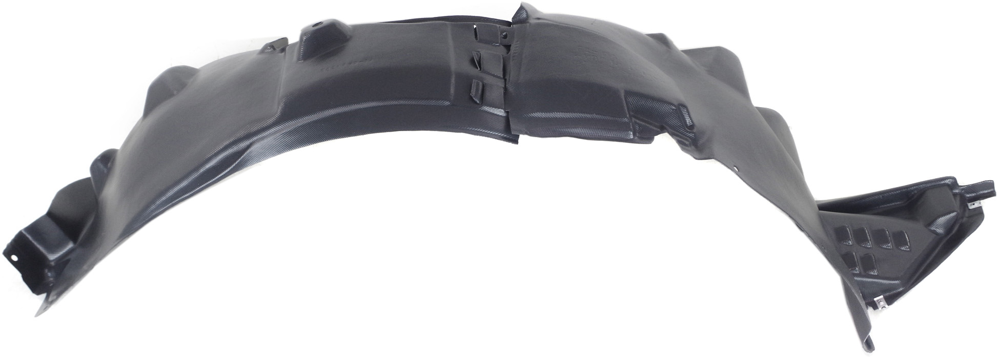 AM SONIC 13-16 FRONT FENDER LINER RH w o Rear License Plate Frame 2nd Design RS Model HB Sdn 14-15 SKU REPC222175 Partslink GM1249241 OEM 95316105