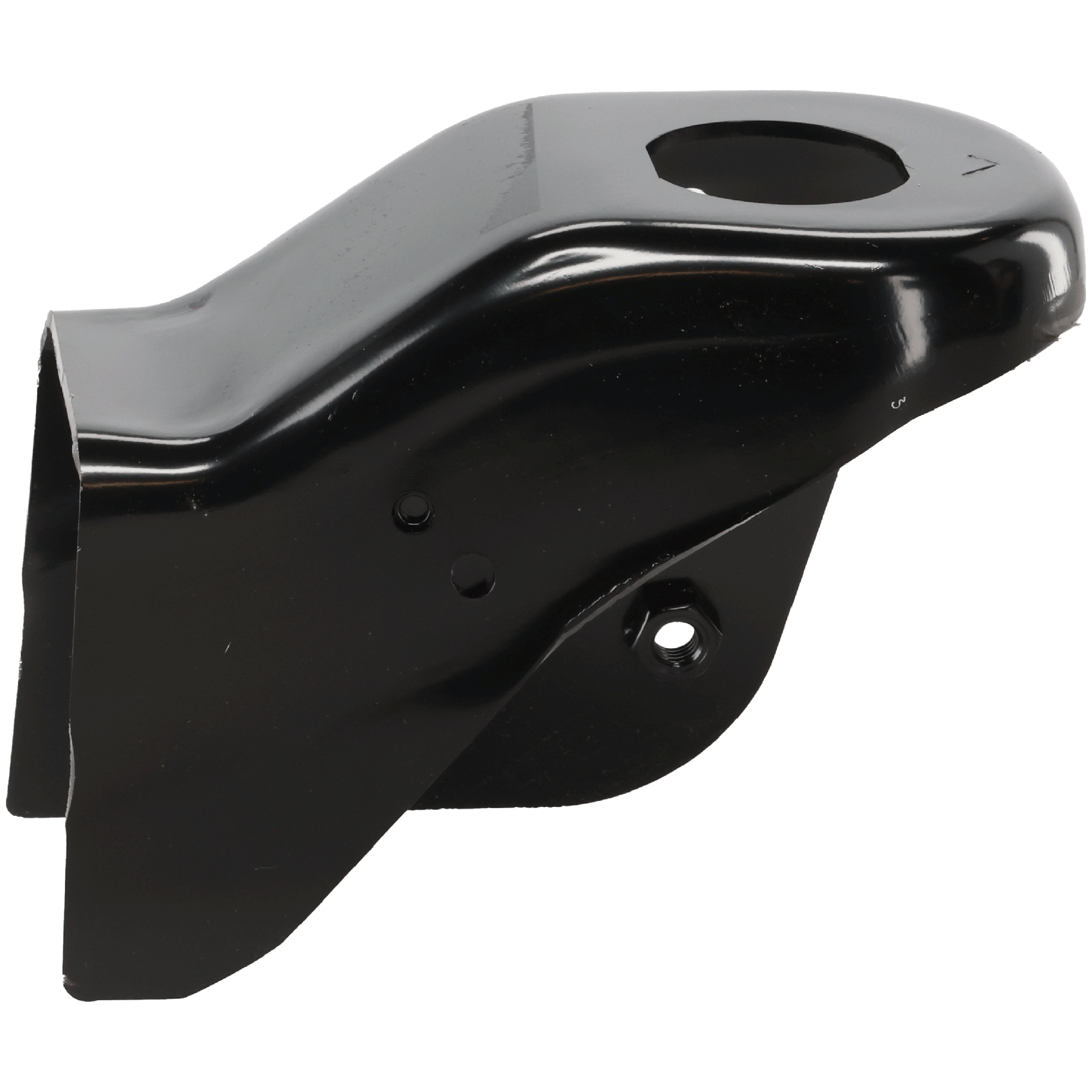 AM SILVERADO SIERRA 99-06 RADIATOR SUPPORT BRACKET LH Steel Includes 2007 Classic SKU REPC251505 Partslink GM1225244 OEM 12479975