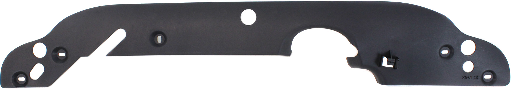 AM TRAILBLAZER 02-09 RADIATOR SUPPORT COVER Upper Deflector Textured Black Plastic SKU REPC252301 Partslink GM1224103 OEM 15234014