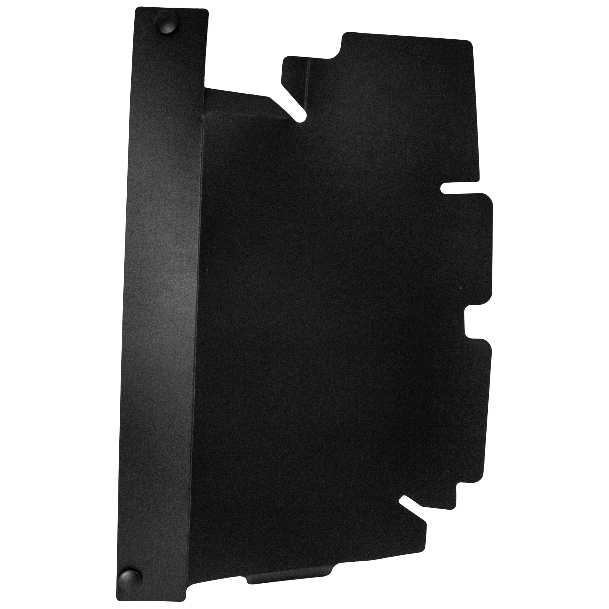 AM SIERRA P U 07-14 RADIATOR SUPPORT BAFFLE RH Plastic 1500-07-13-2500-3500-6.0L Eng New Body Style SKU REPC252305 Partslink GM1218109 OEM 15915520