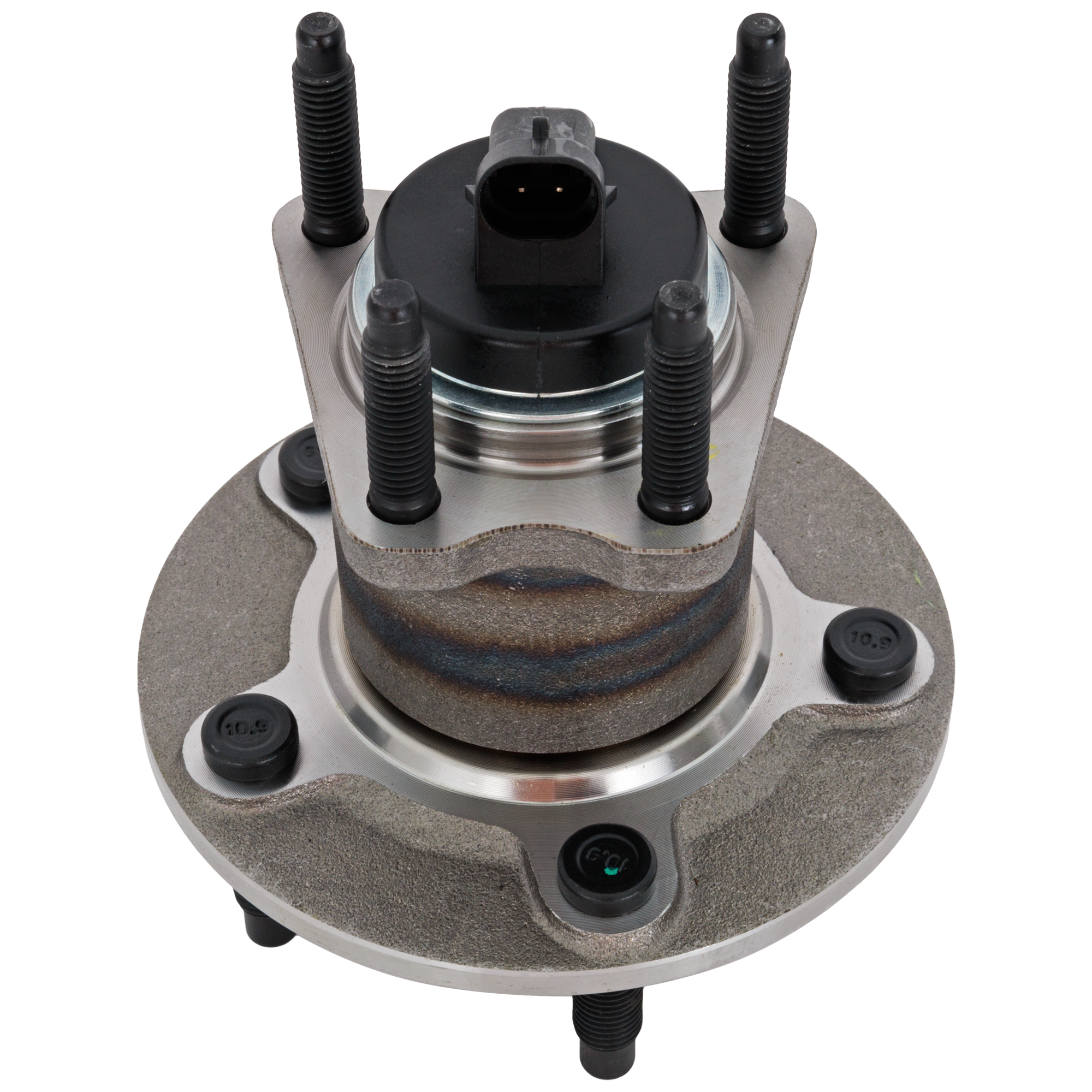 AM MALIBU 04-12 G6-05-10 REAR HUB ASSEMBLY RH=LH 5 Studs 5 x 110 mm PCD Bolt Pattern 4 Bolt Modified Trapezoidal Flange SKU REPC285909 OEM 15798483-22721886-20907864