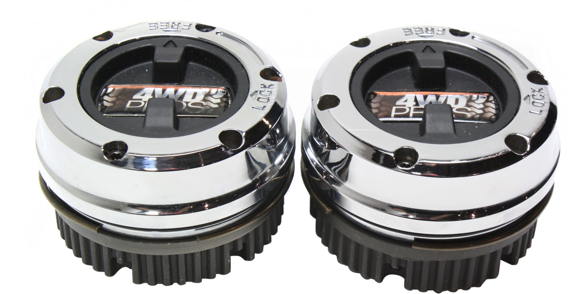 AM K10 SUBURBAN 69-81 J20-77-96 LOCKING HUB Manual Set of 2-19 Spline All Metal Construction SKU REPC287001